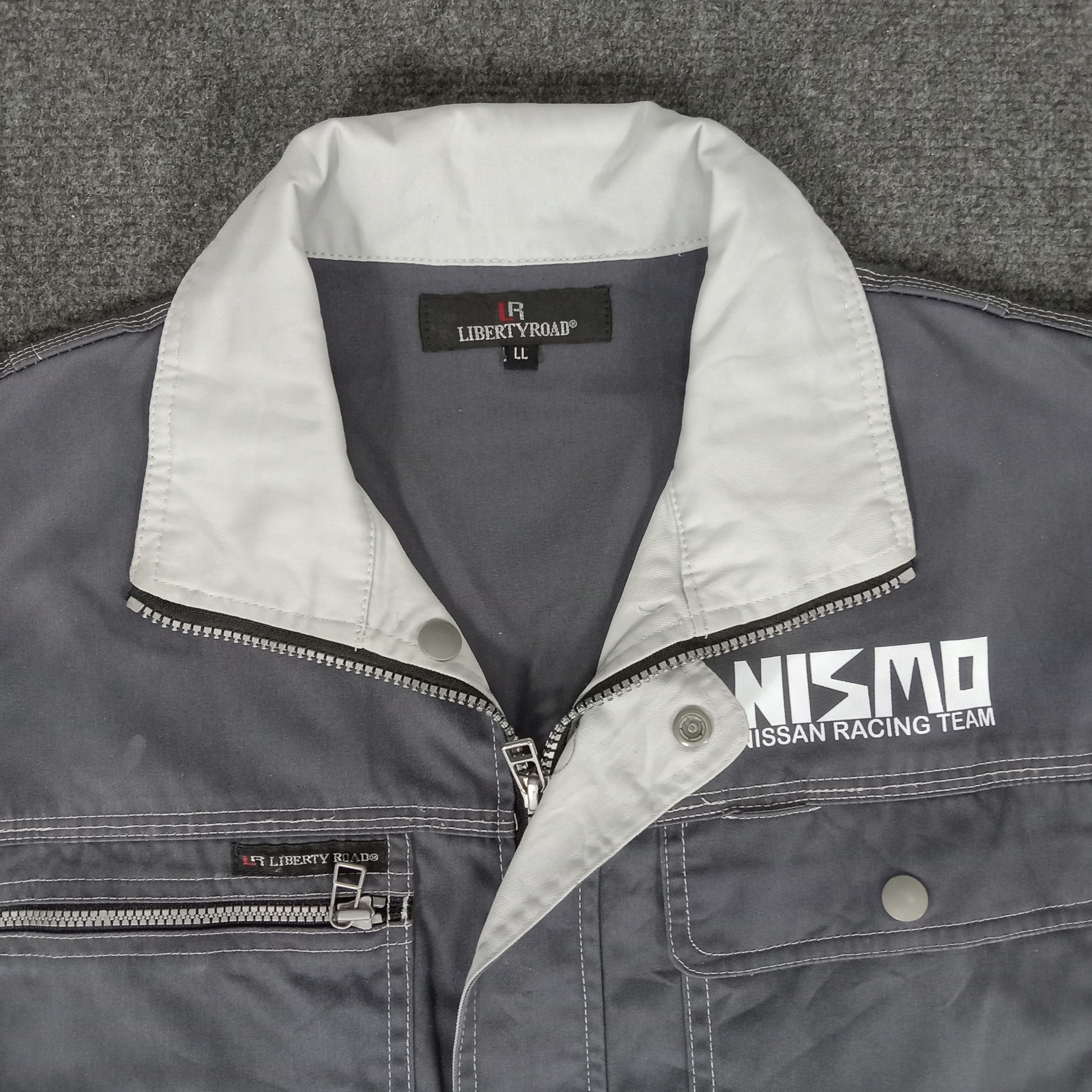 Japanese Brand × Vintage Nismo Nissan Racing Team Custom Art Coverall Jacket Size US L / EU 52-54 / 3 - 7 Thumbnail