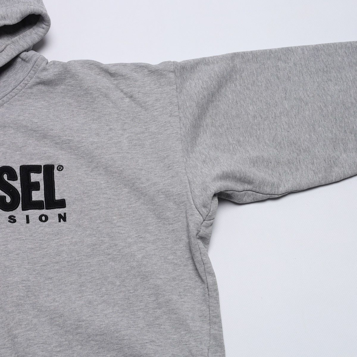 Diesel Diesel Big Logo Gray Hoodie Size US S / EU 44-46 / 1 - 9 Thumbnail