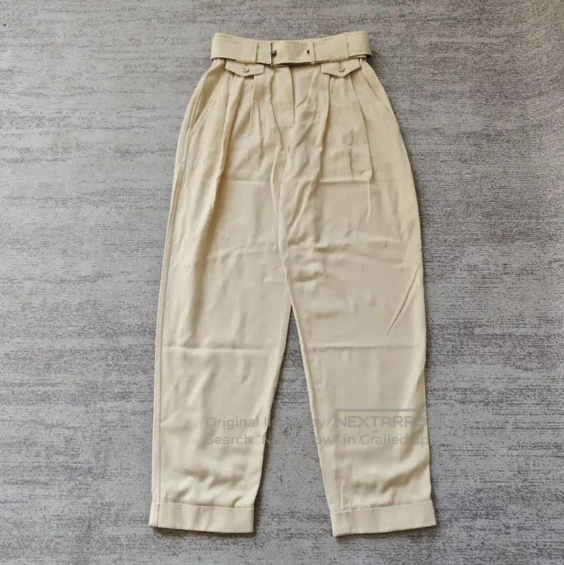 Louis Vuitton Louis Vuitton Beige Cotton Blend Casual Pants . Size 28" / US 6 / IT 42 - 1 Thumbnail