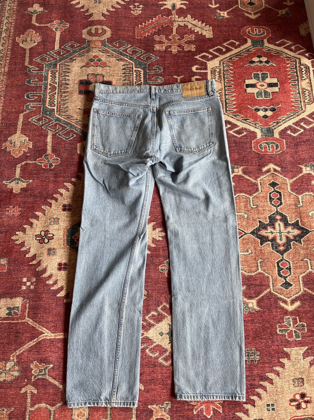 Calvin Klein Calvin Klein Standard Straight Jeans Size US 32 / EU 48 - 4 Thumbnail