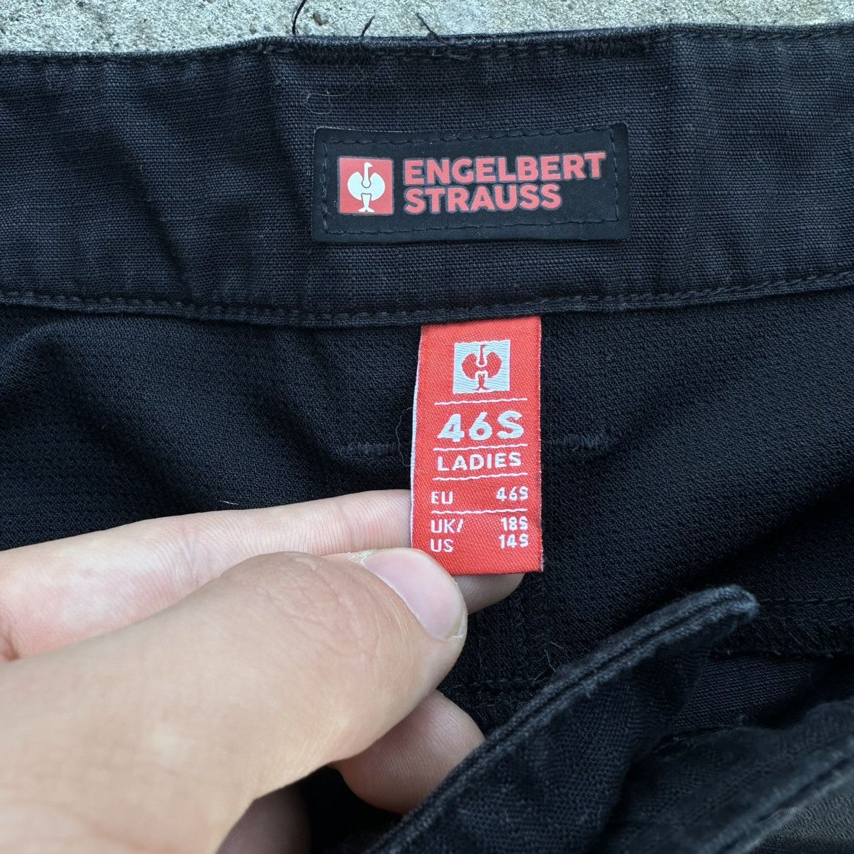 Stewart & Strauss Vintage Japanese Style Engelbert Strauss Work Wear Pants Size US 33 - 11 Thumbnail