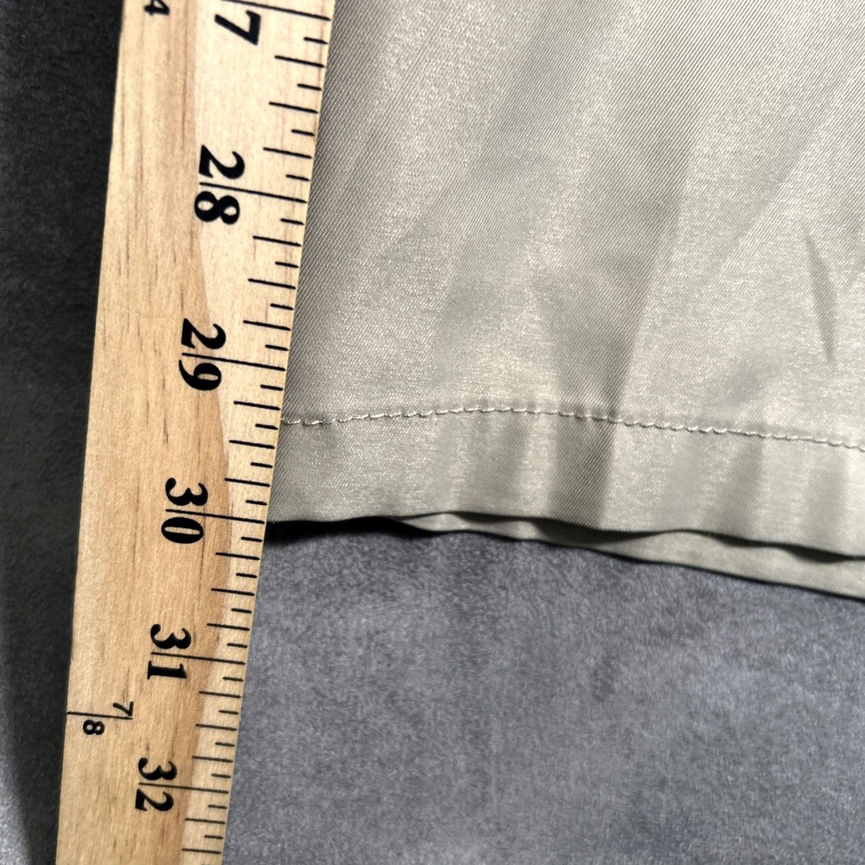 Vintage Greg Norman Mens Beige Golf Performance Pants 36x30 Stretch Slash Pockets Size US 36 / EU 52 - 4 Thumbnail