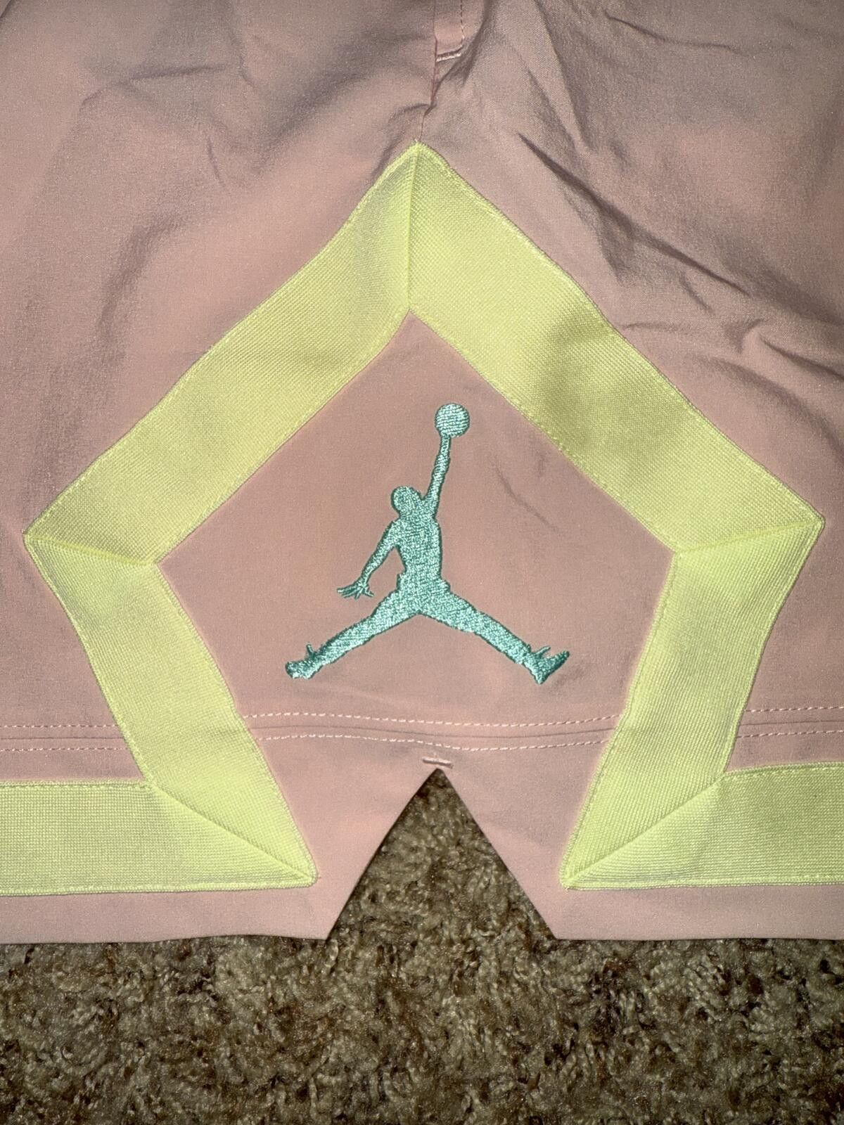 Nike Unreleased Jordan Lemonade Jason Tatum Diamond Shorts Sample Size US 34 / EU 50 - 7 Thumbnail