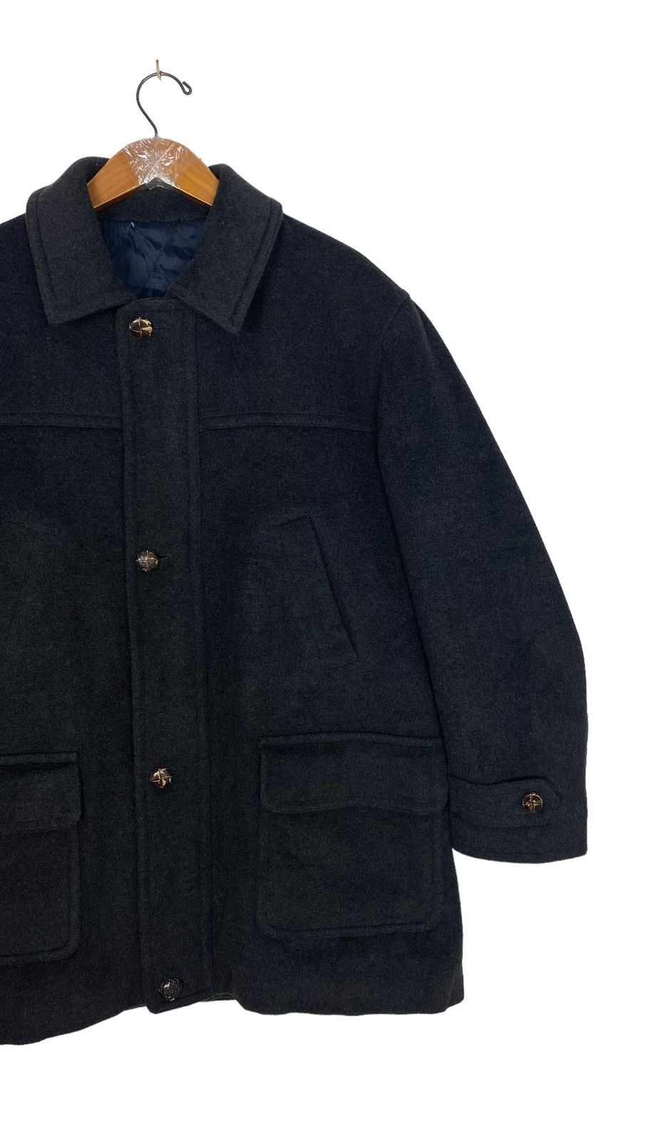 McGregor Rare‼️ Vintage McGregor Outdoorwear Cashmear Coat Made Italy Size US L / EU 52-54 / 3 - 3 Thumbnail