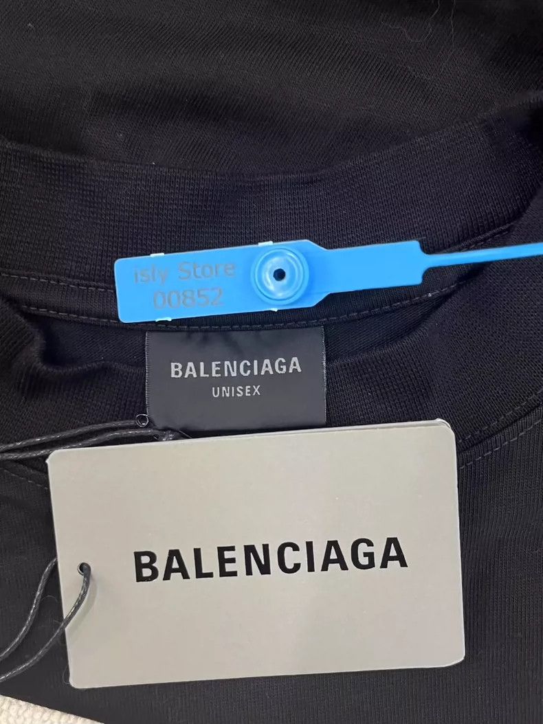 Balenciaga Balenciaga Solid Crew Neck Short Sleeve Tee Size US XS / EU 42 / 0 - 5 Thumbnail