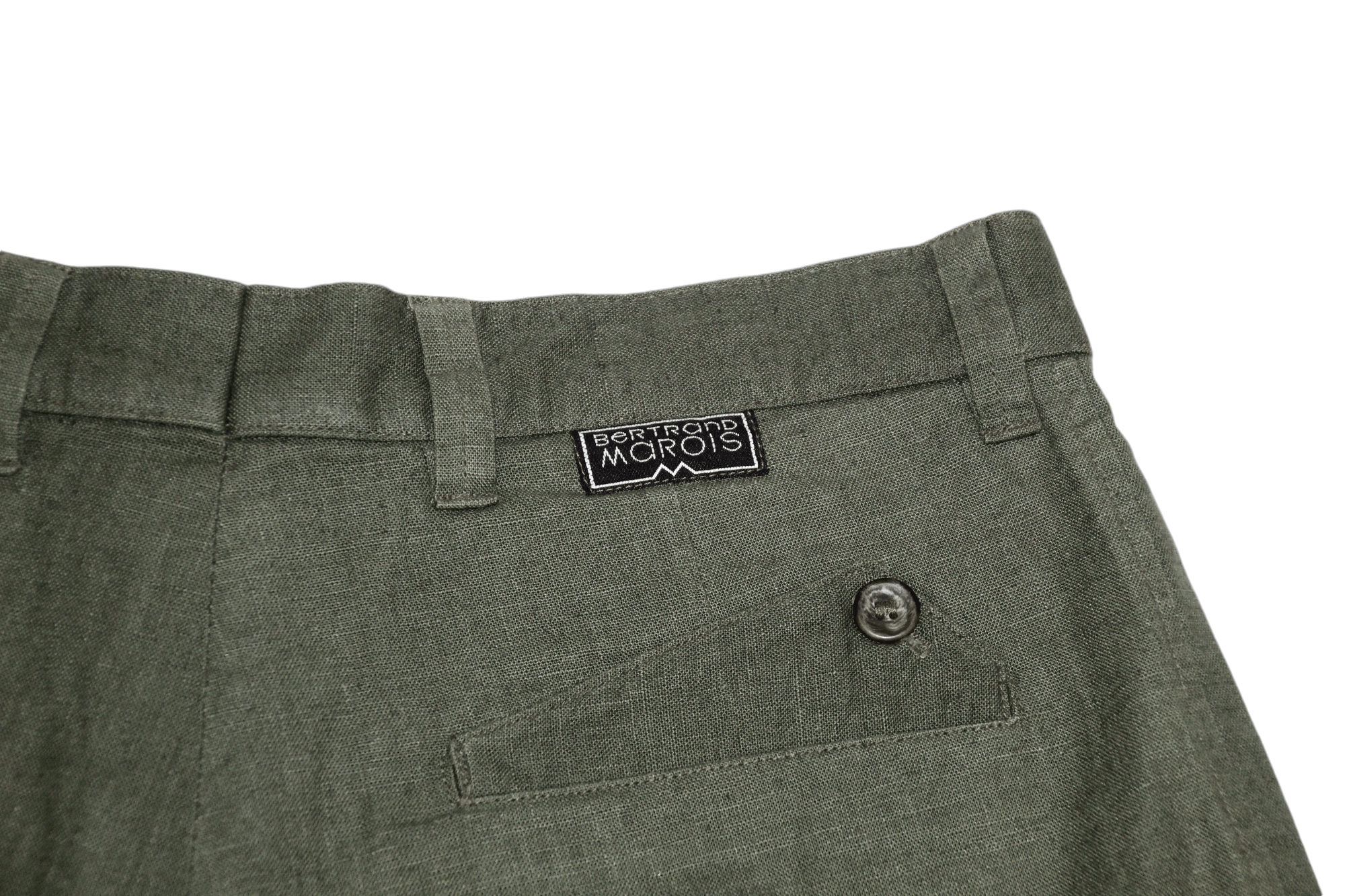 First Aid To The Injured Bertrand Marois Quebec Workshop cotton linen bermuda shorts Size US 31 - 8 Thumbnail