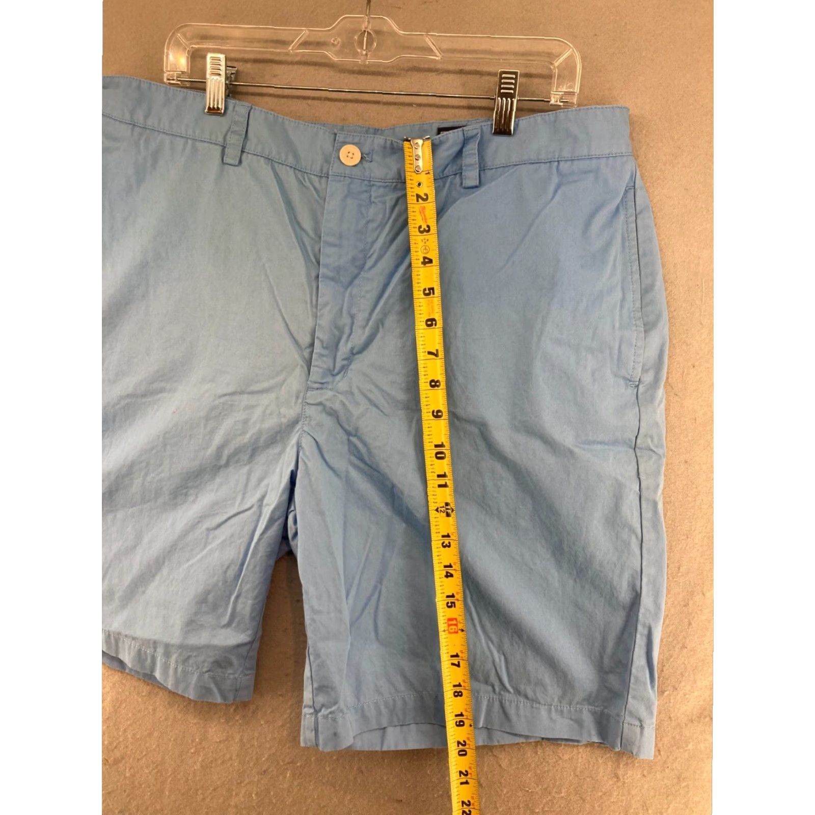 Vineyard Vines Vinyard Vines Mens Chino Shorts Blue 38 Regular Fit Beach Summer Style Cotton Size US 38 / EU 54 - 3 Thumbnail
