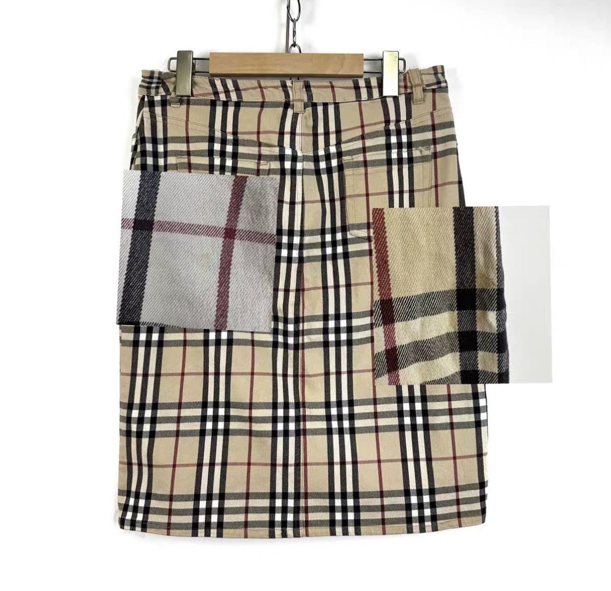 Burberry Burberry Classic plaid mini skirt K12 Size L / US 10 / IT 46 - 6 Thumbnail
