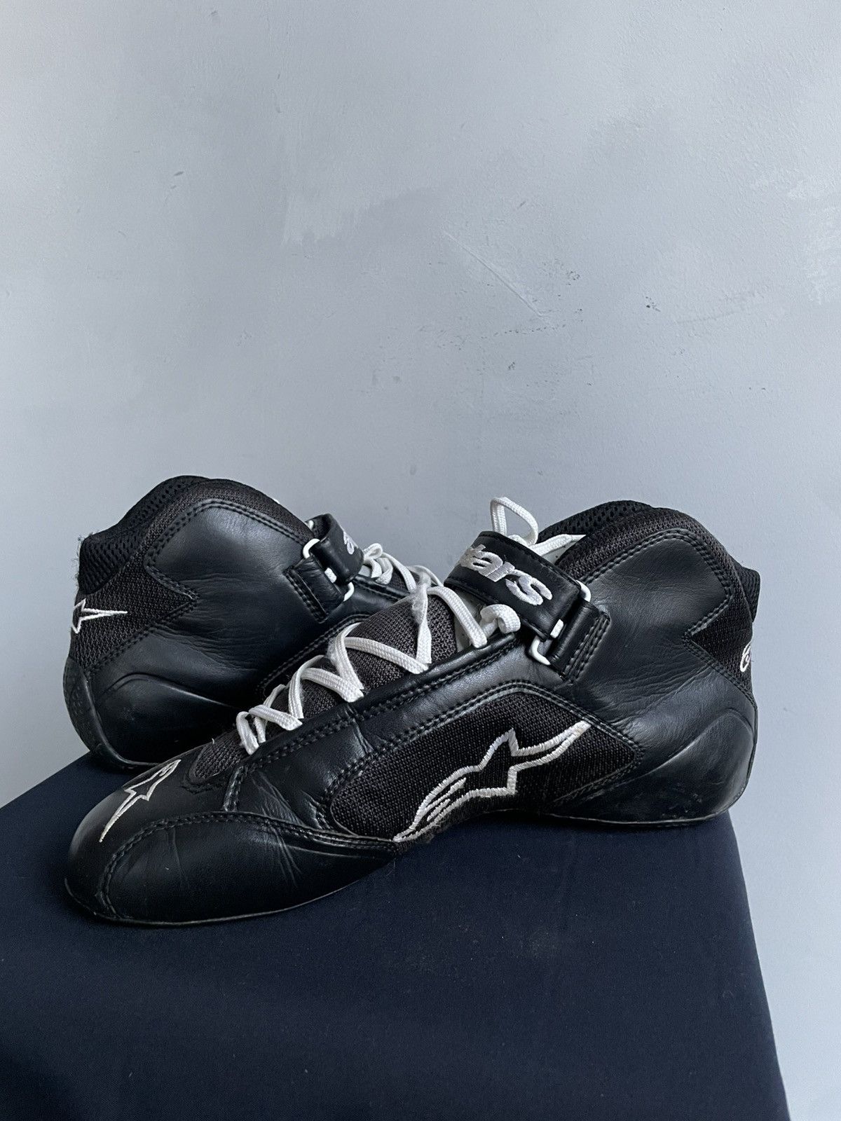 Alpinestars Apinestars Black moto Sneakers vetements style y2k Size US 8.5 / EU 41-42 - 10 Thumbnail