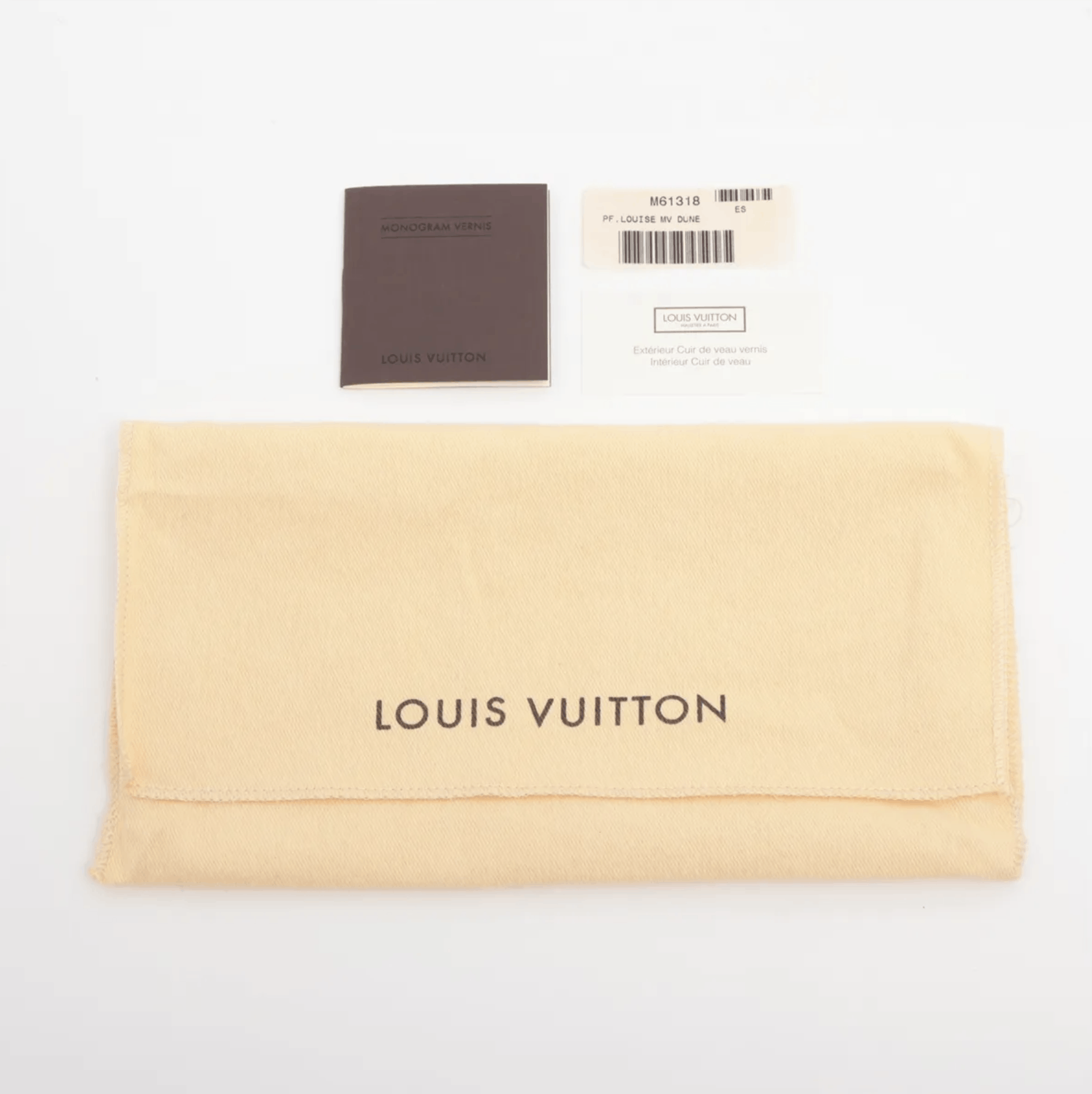 Louis Vuitton Louis Vuitton Vernis Portefeuille Louise Wallet Dune Size ONE SIZE - 11 Thumbnail