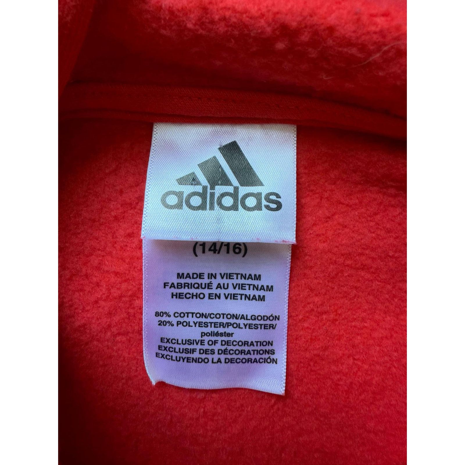 Adidas Adidas Graphic Hoodie Set Red/Black Boys L (14-16) Size US L / EU 52-54 / 3 - 7 Thumbnail