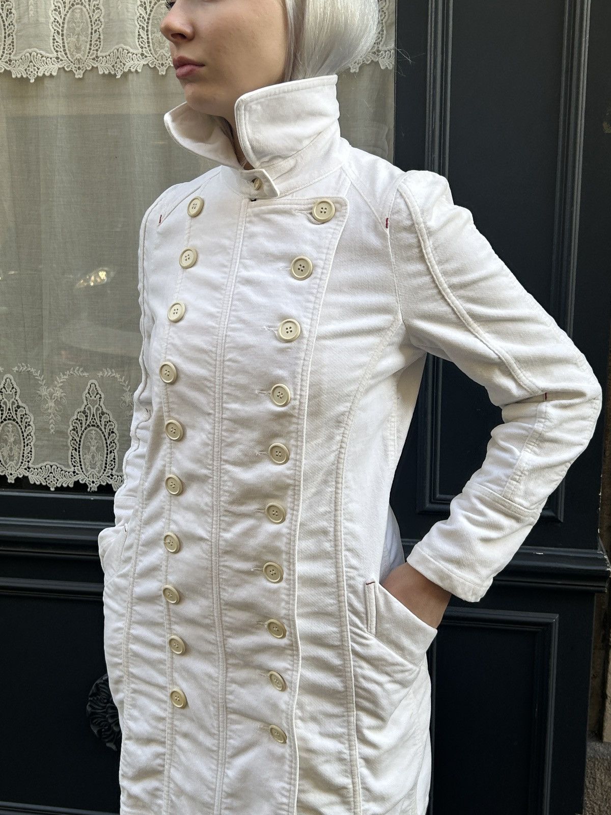 ATSURO TAYAMA Double breasted/buttons archival Japanese coat Atsuro Tayama Size S / US 4 / IT 40 - 2 Thumbnail