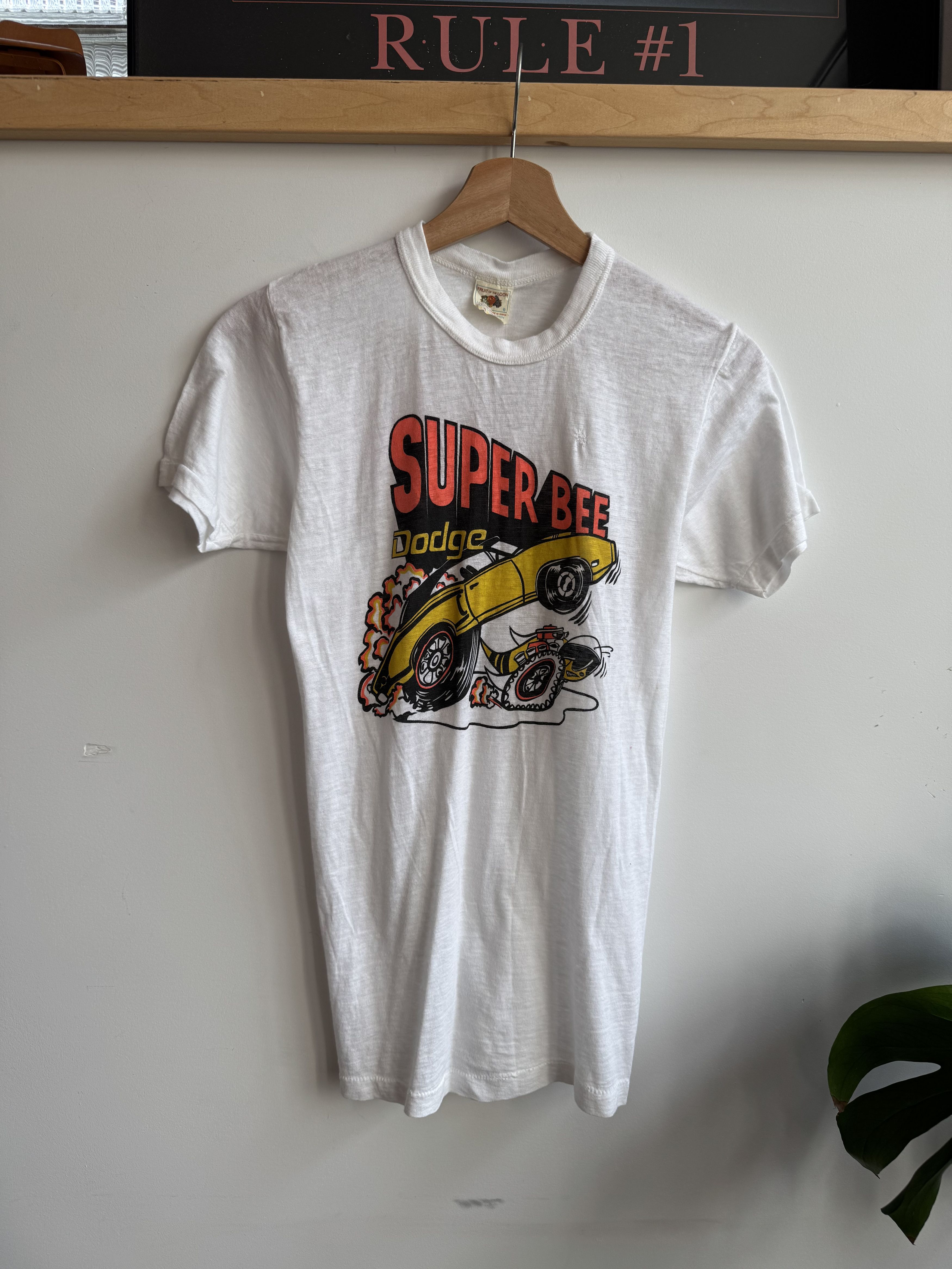 Vintage 1970s Dodge superbee Size L fit XS Size US XS / EU 42 / 0 - 1 Thumbnail