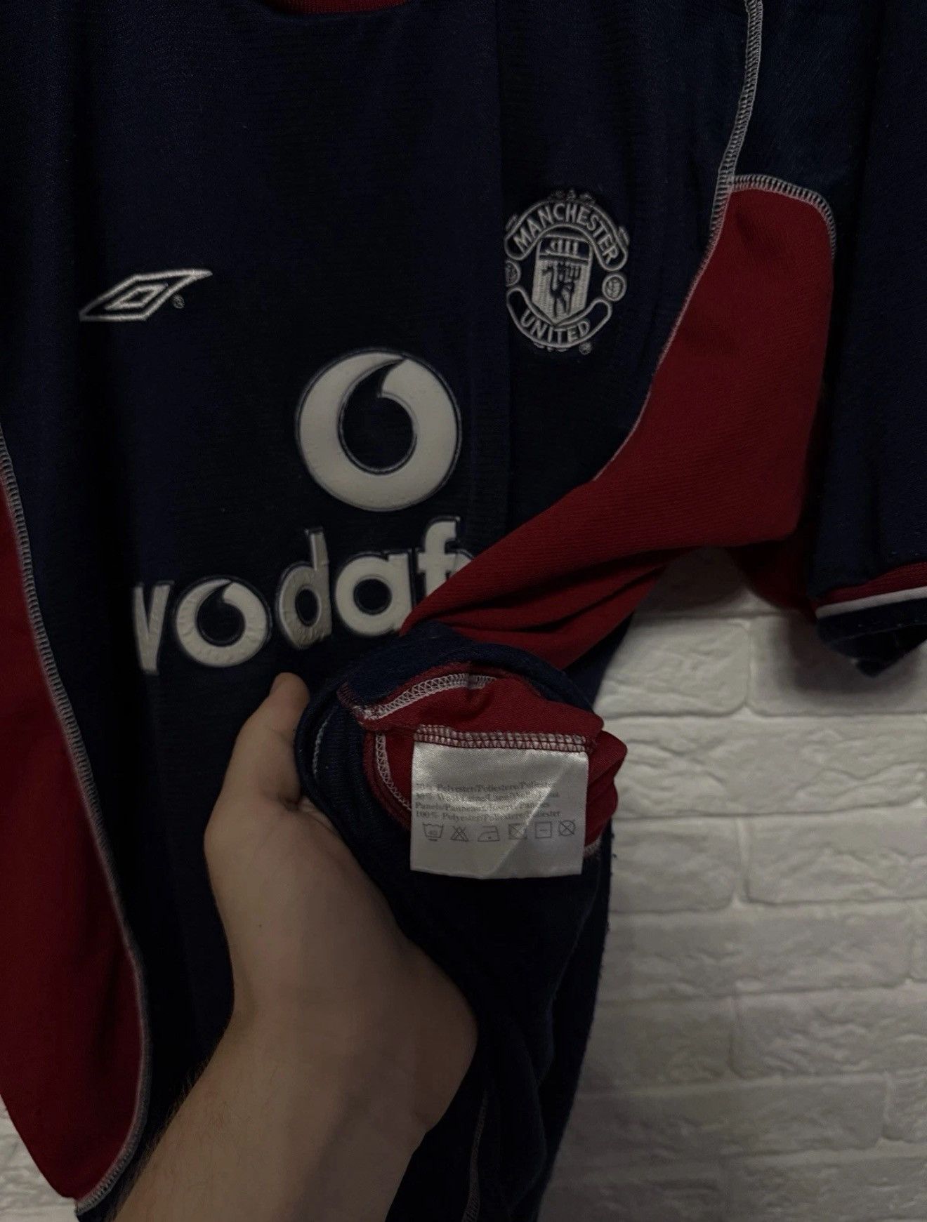 Umbro Umbro Manchester United 00/01 Football Shirt Third Jersey Size US XL / EU 56 / 4 - 7 Thumbnail