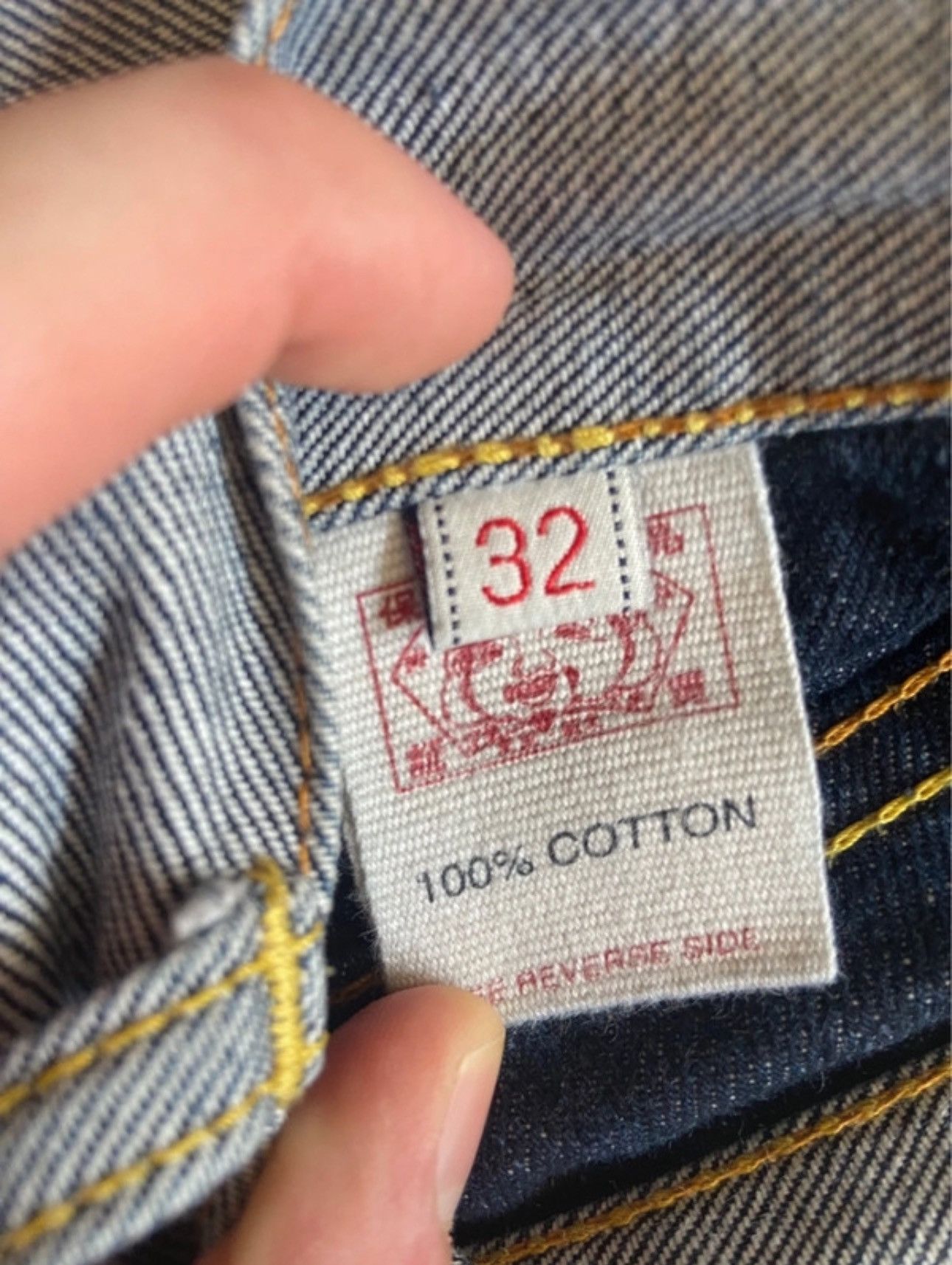 Evisu Evisu Seagul Inside Out Selvedge jeans Size US 32 / EU 48 - 6 Thumbnail
