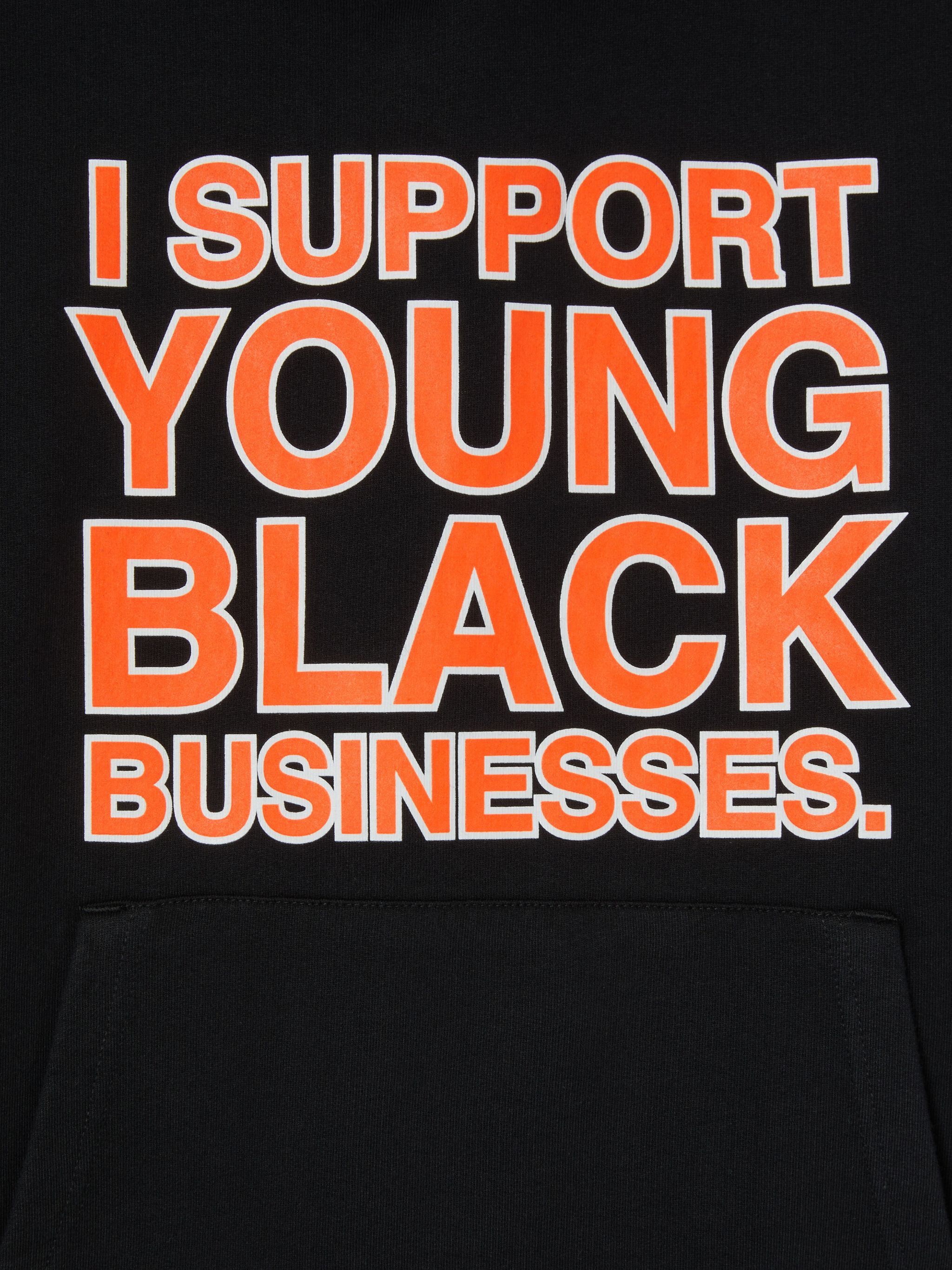Off-White o1gr1nt1124 Business Slim Hoodie in Black Size US XS / EU 42 / 0 - 3 Thumbnail
