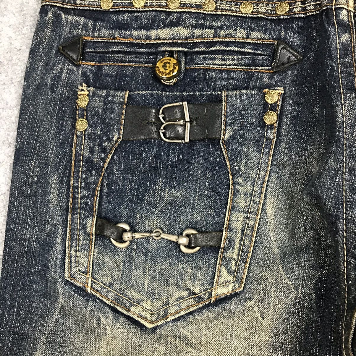 Hysteric Glamour × Japanese Brand × Vintage FALRE DENIM RED PERPER DENIM RUSTY BOOT CUT PANTS Size US 32 / EU 48 - 15 Thumbnail