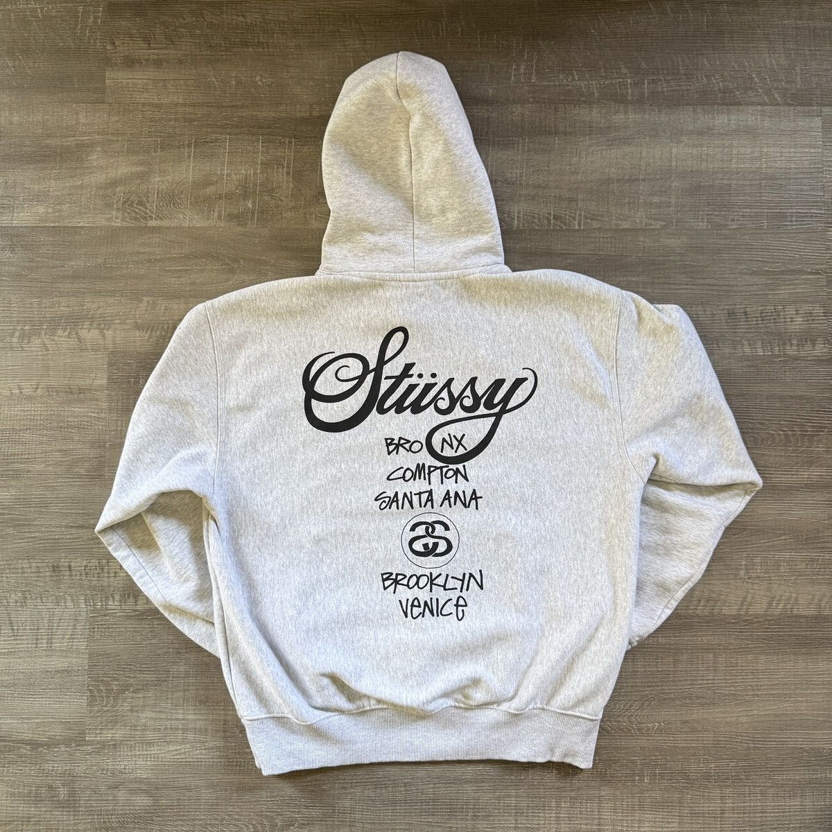 Stussy Stussy World Tour hoodie Size US L / EU 52-54 / 3 - 1 Thumbnail
