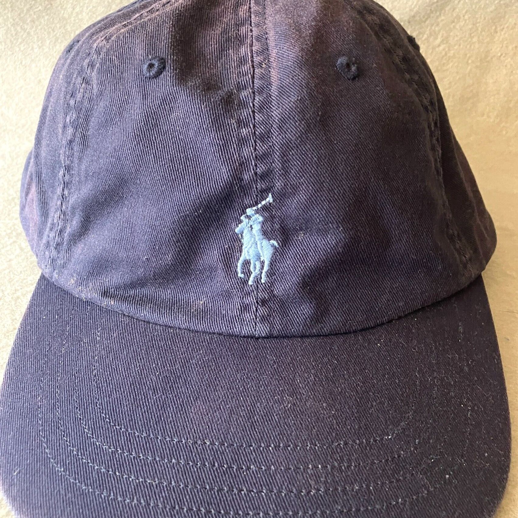 Polo Ralph Lauren VINTAGE Polo Ralph Lauren Hat Mens Strap Back Blue Small Pony Logo Dad Cap Adjustable Size US M / EU 48-50 / 2 - 2 Thumbnail