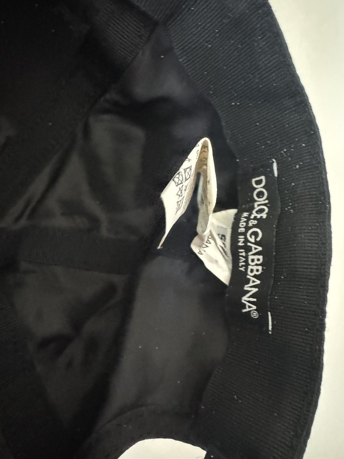 Dolce & Gabbana Dolce & Gabbana Logo Baseball Cap – Black Size ONE SIZE - 5 Thumbnail