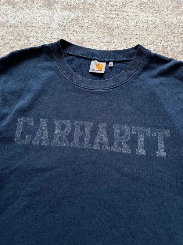 Carhartt Carhartt College Sweat 2014 Navy Sweatshirt Crewneck Sz S Size US S / EU 44-46 / 1 - 8 Thumbnail