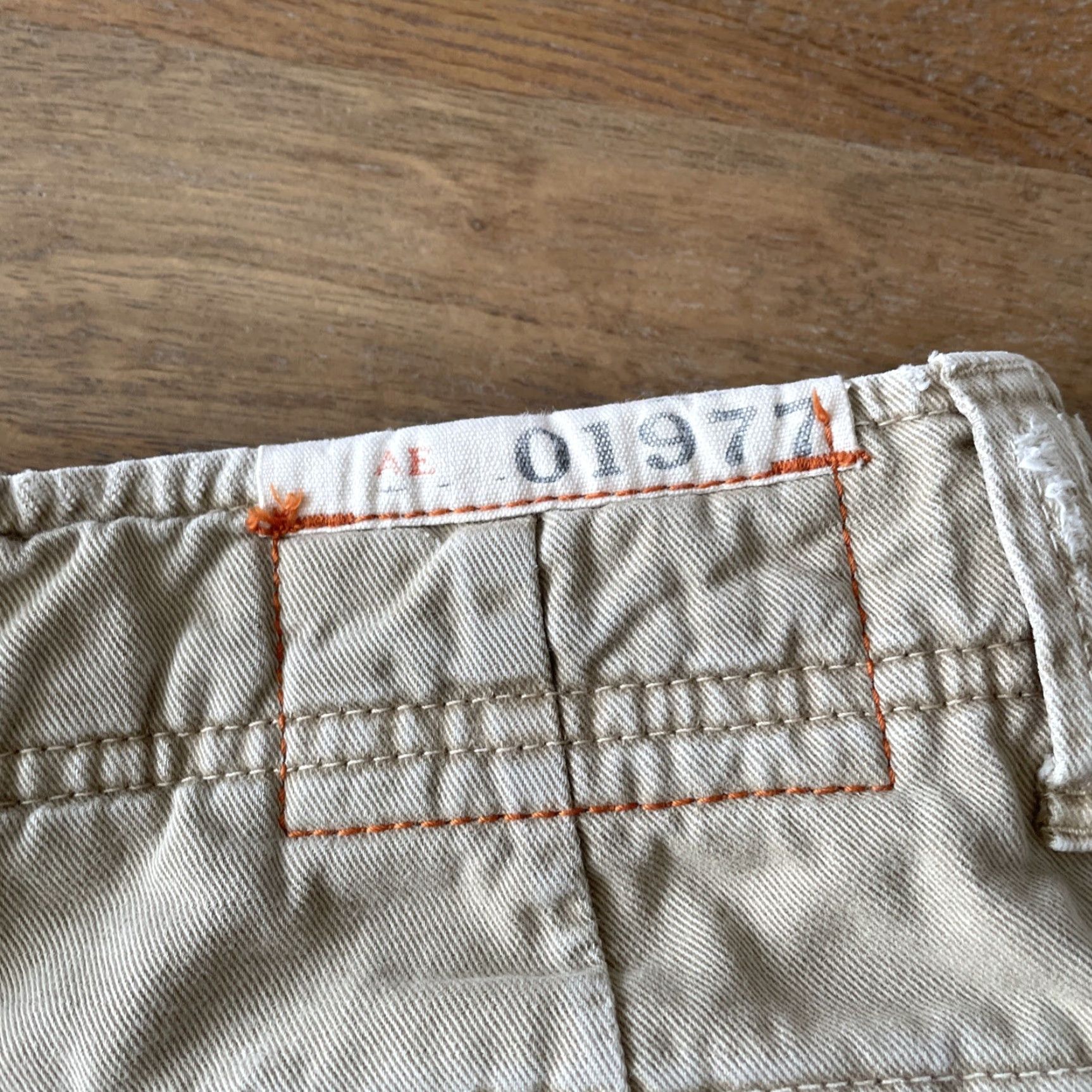 American Eagle Outfitters VINTAGE American Eagle Outfitters Cargo Shorts Mens 30 Beige Grunge Pocket Cargo Short Casual Workwear 2000s Y2K VTG Boys Mens Size US 30 / EU 46 - 6 Thumbnail