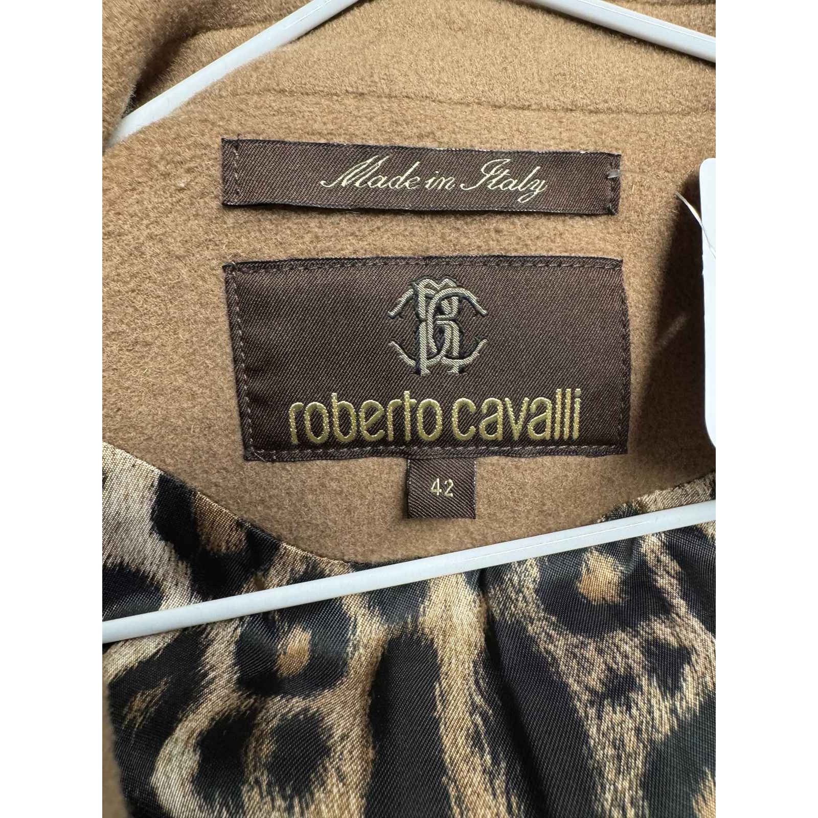 Roberto Cavalli Roberto Cavalli Wool & Cashmere Coat - Size 42/ M Size M / US 6-8 / IT 42-44 - 6 Thumbnail
