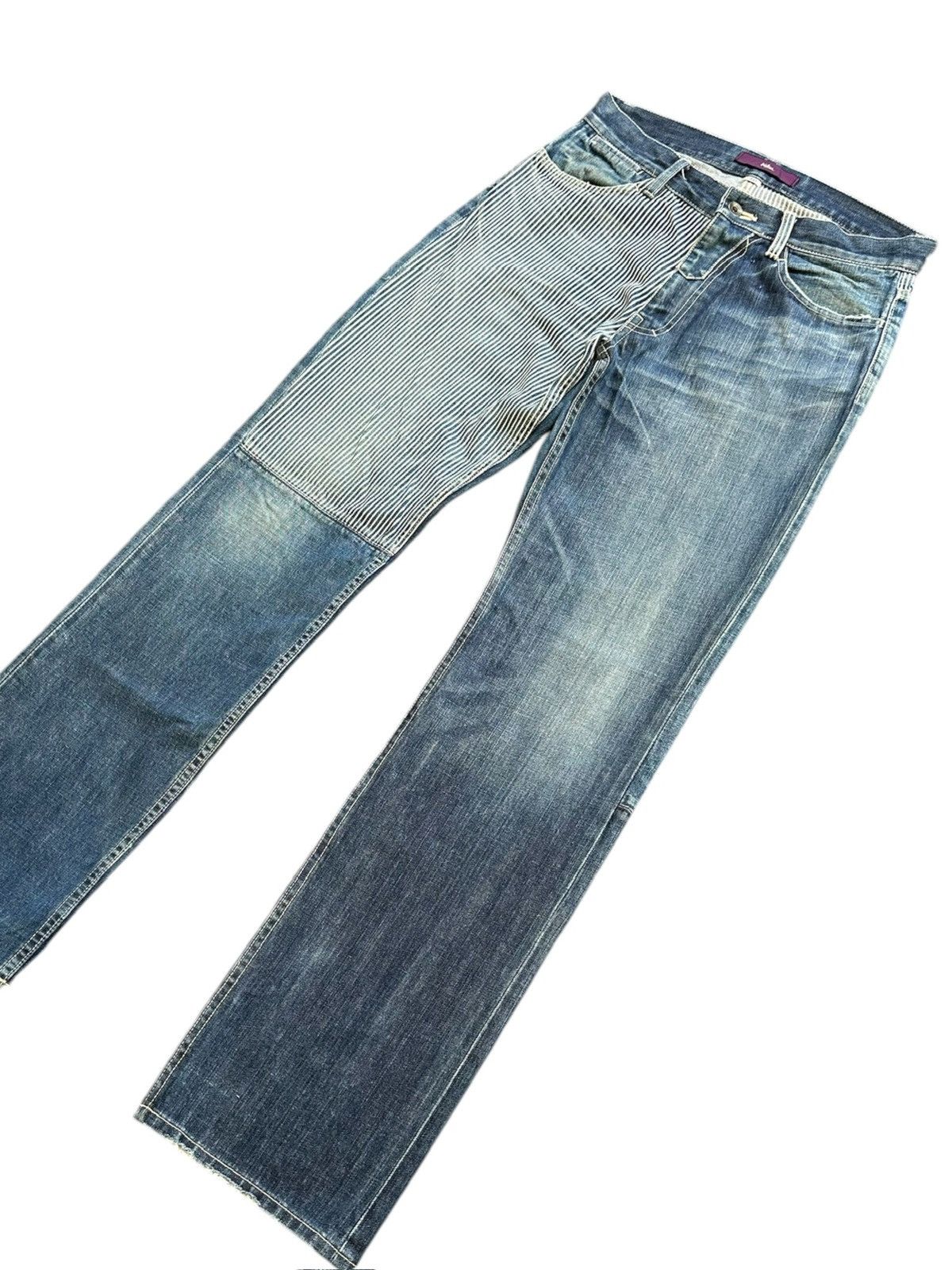 Japanese Brand Y2k KELEN Japan patchwork vintage style jeans Size US 30 / EU 46 - 3 Thumbnail