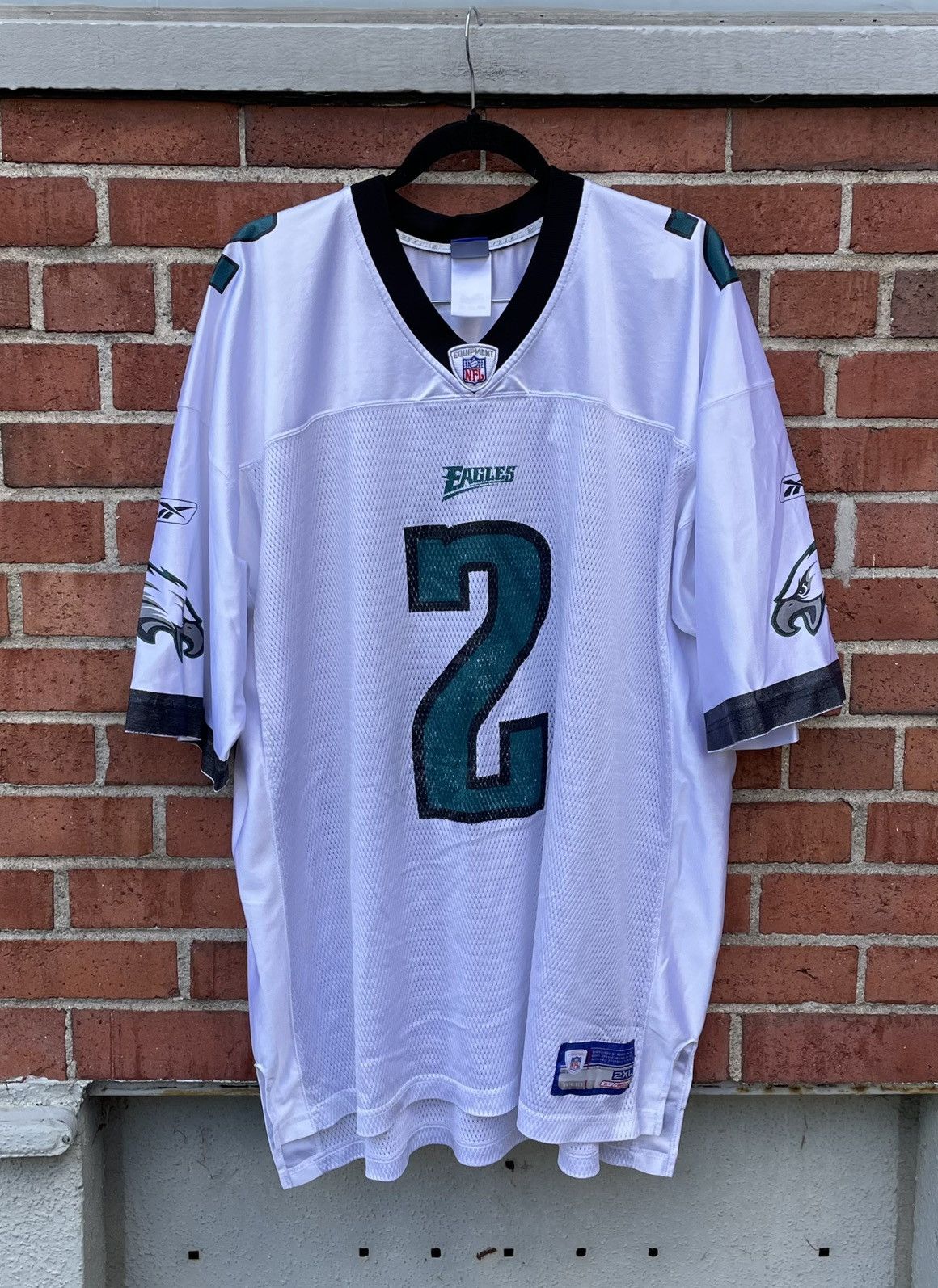 Reebok Rare Vtg Reebok DAVID AKERS #2 Eagles Jersey Size US XXL / EU 58 / 5 - 1 Thumbnail