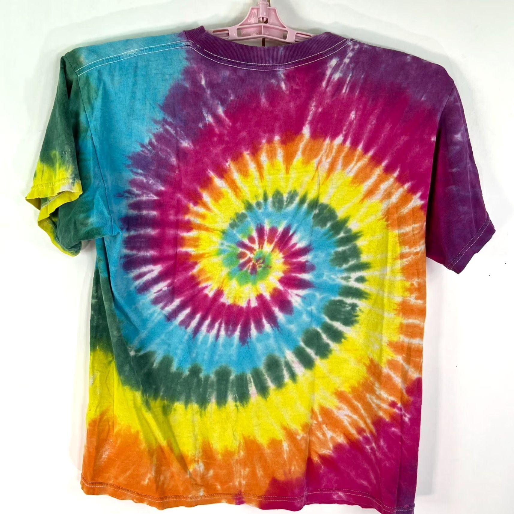 Delta VINTAGE Delta Pro Weight Laconia Bike Week 2001 Tie Dye Adult Size M Distressed T-Shirt Men Size US M / EU 48-50 / 2 - 5 Thumbnail