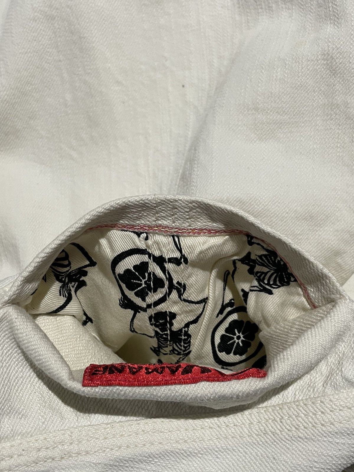 Evisu Evisu Yamane Denim White Selvedge Distresed Size US 34 / EU 50 - 15 Thumbnail
