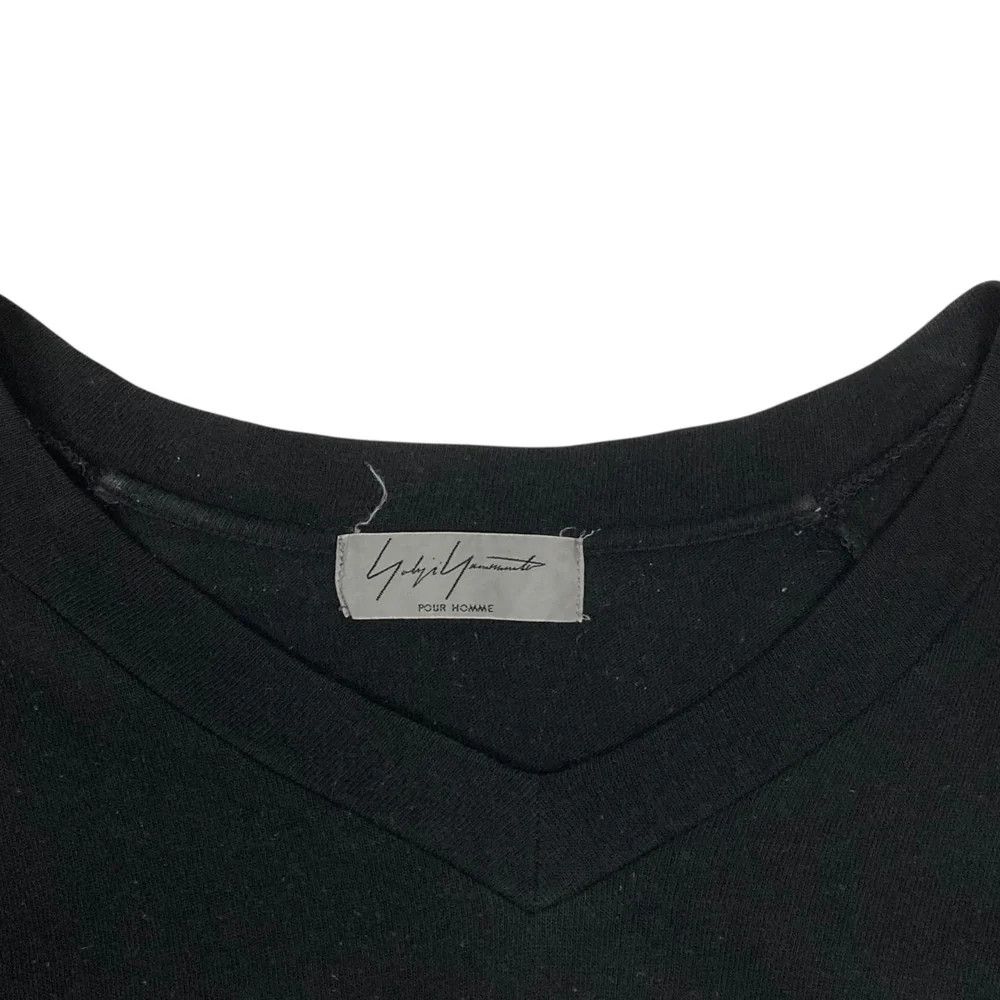 Yohji Yamamoto Yohji Yamamoto pour homme // 98SS V-neck T-shirt Size US L / EU 52-54 / 3 - 5 Thumbnail