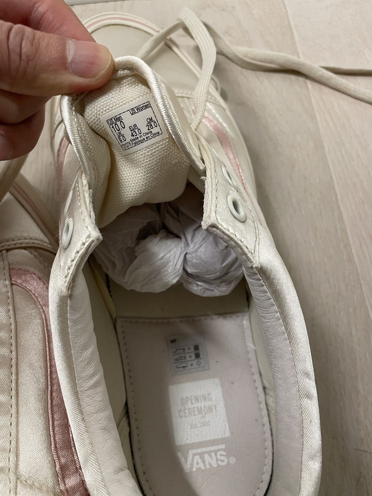 VANS × OPENING CEREMONY SATIN PACK