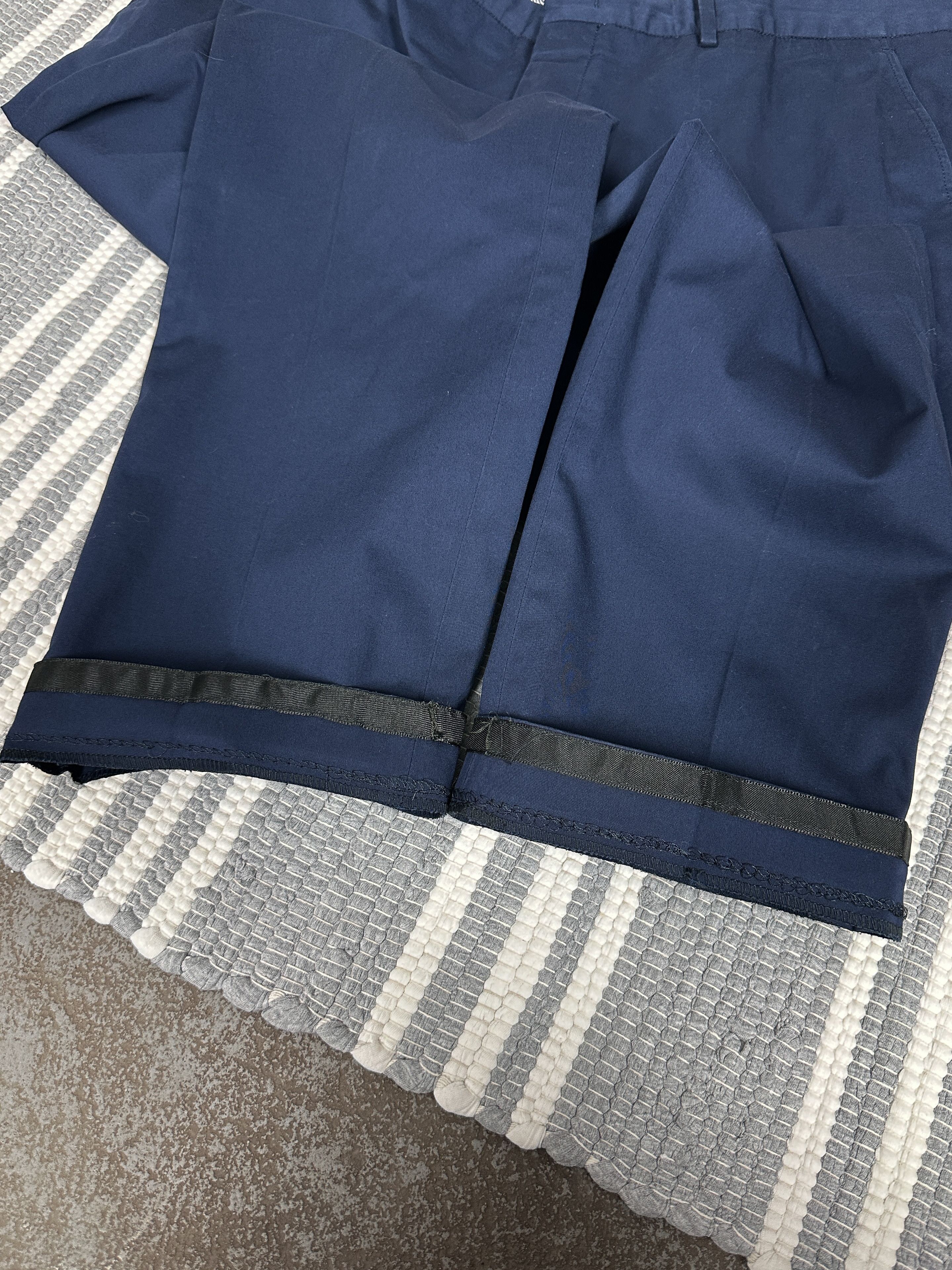 Ermenegildo Zegna Ermenegildo Zegna Blue Dress Trousers Pants Size US 36 / EU 52 - 6 Thumbnail