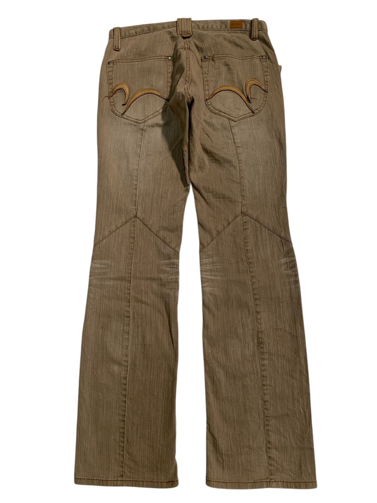 Kapital FLARE NICOLE CLUR FOR MAN RUSTY JAPANESE PUNK DENIM Size US 31 - 3 Thumbnail