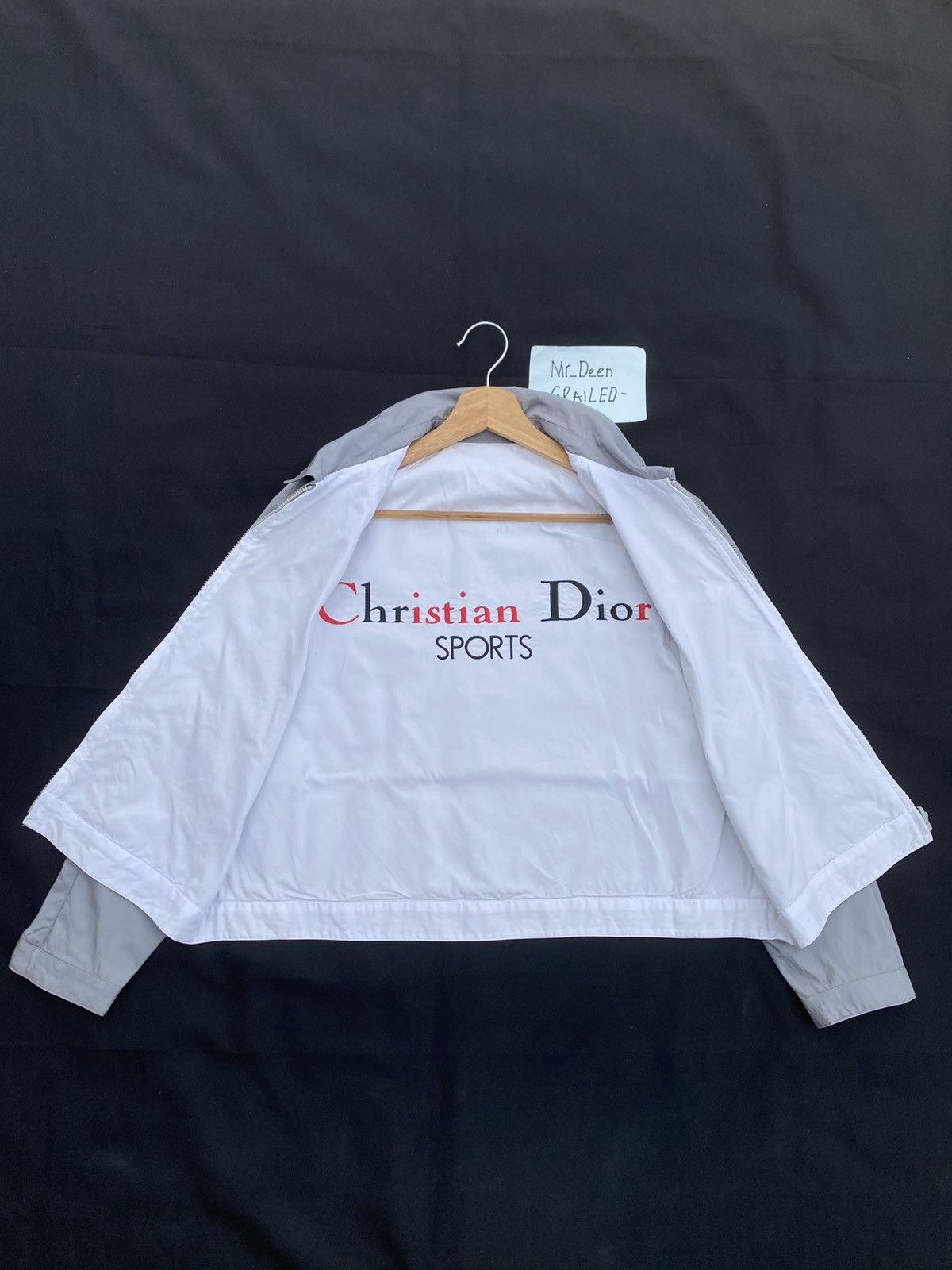 Christian Dior Monsieur Rare Vtg Christian Dior Spellout Reversible Cotton Jacket Size US M / EU 48-50 / 2 - 22 Thumbnail