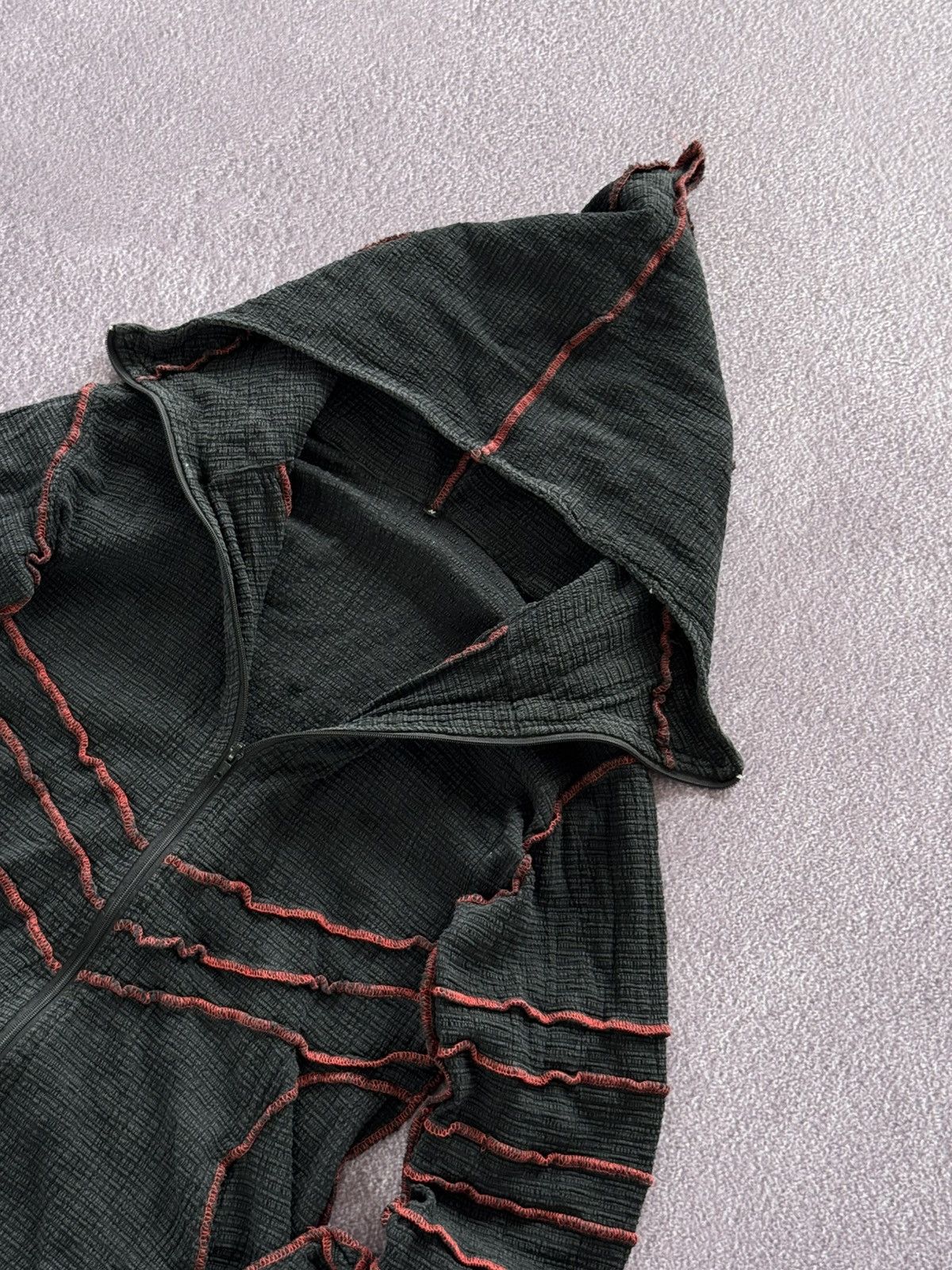 Le Grande Bleu (L.G.B.) Japanese Unknown Designer Y2K Gotg Hooded Jacket Size M / US 6-8 / IT 42-44 - 8 Thumbnail