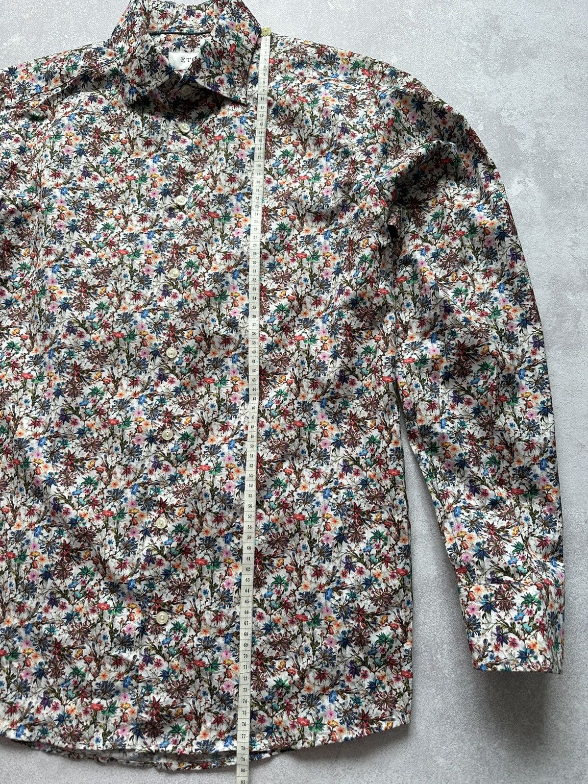 Eton shirts for men ETON Slim-fit Cotton Floral Sport size L Size US L / EU 52-54 / 3 - 7 Thumbnail