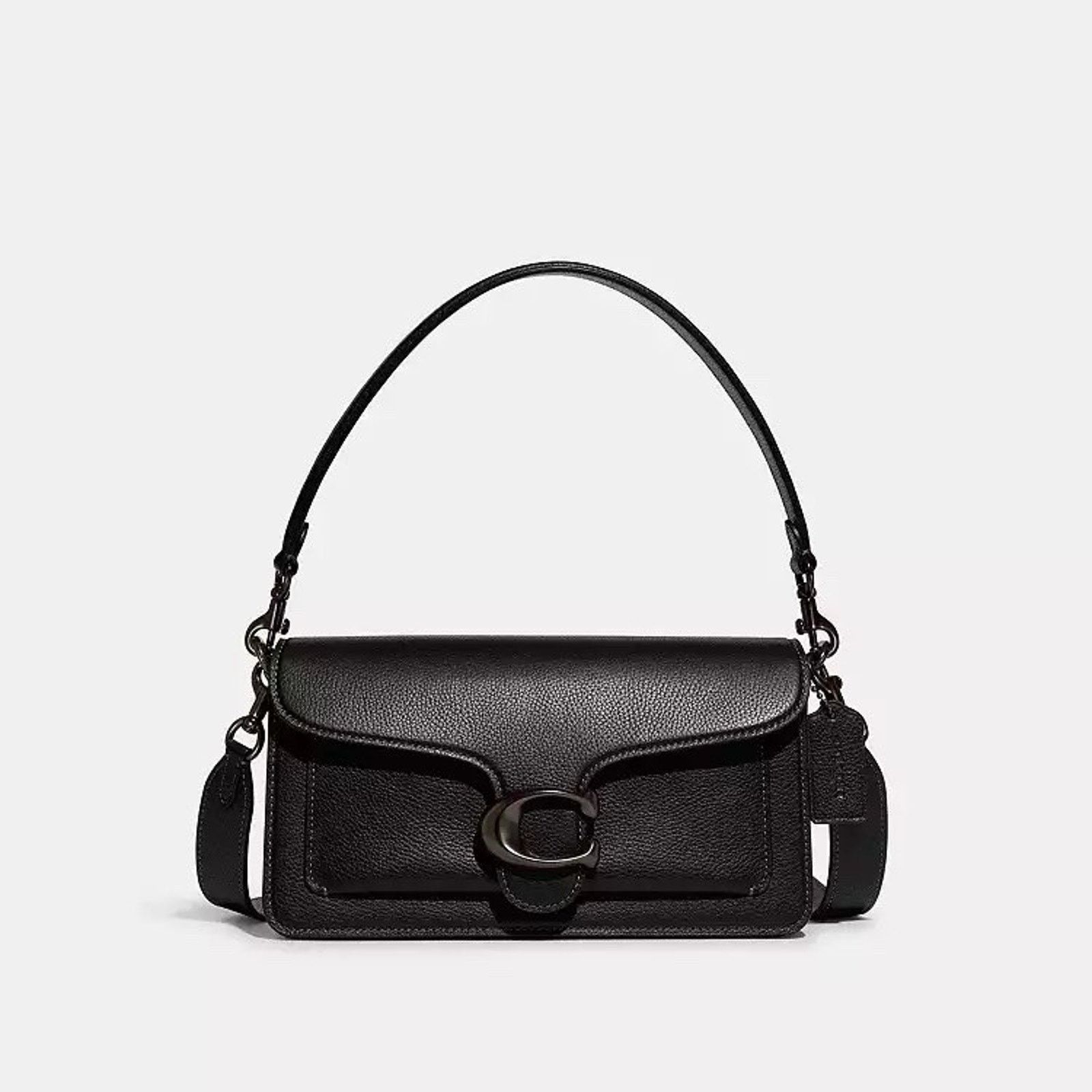 Coach NWT COACH CH857 Tabby Shoulder Bag 26 Pebble Leather Black Size ONE SIZE - 9 Thumbnail