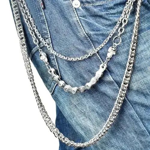 Other Triple Chain Link Jean Chain Size ONE SIZE - 1 Thumbnail