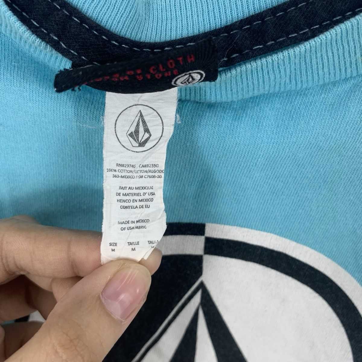 Volcom VOLCOM HAWAII Crisp Stone Logo Center Tee Shirt Top Size US M / EU 48-50 / 2 - 9 Thumbnail