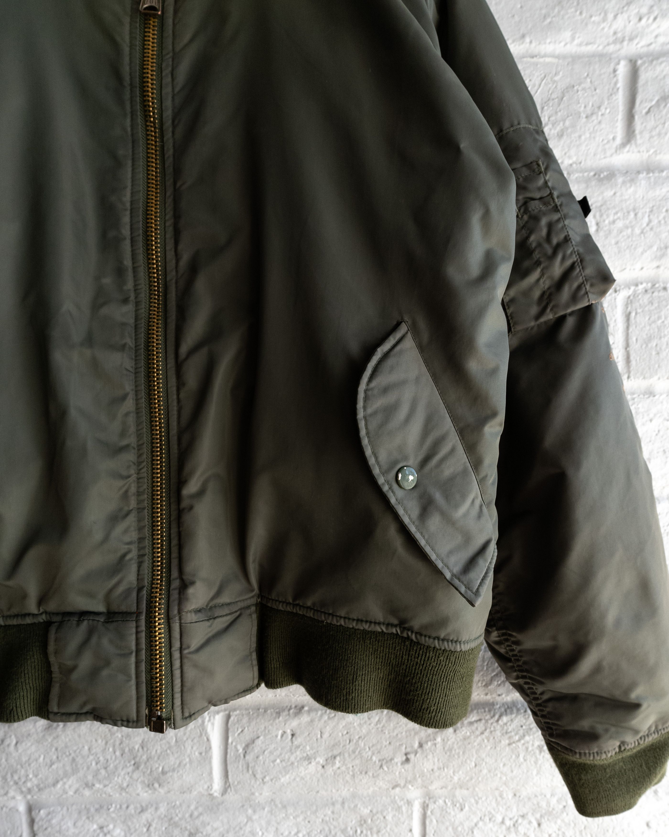 Vintage Vintage Rothco MA-1 Bomber Jacket Olive Green Men's XL Size US XL / EU 56 / 4 - 5 Thumbnail
