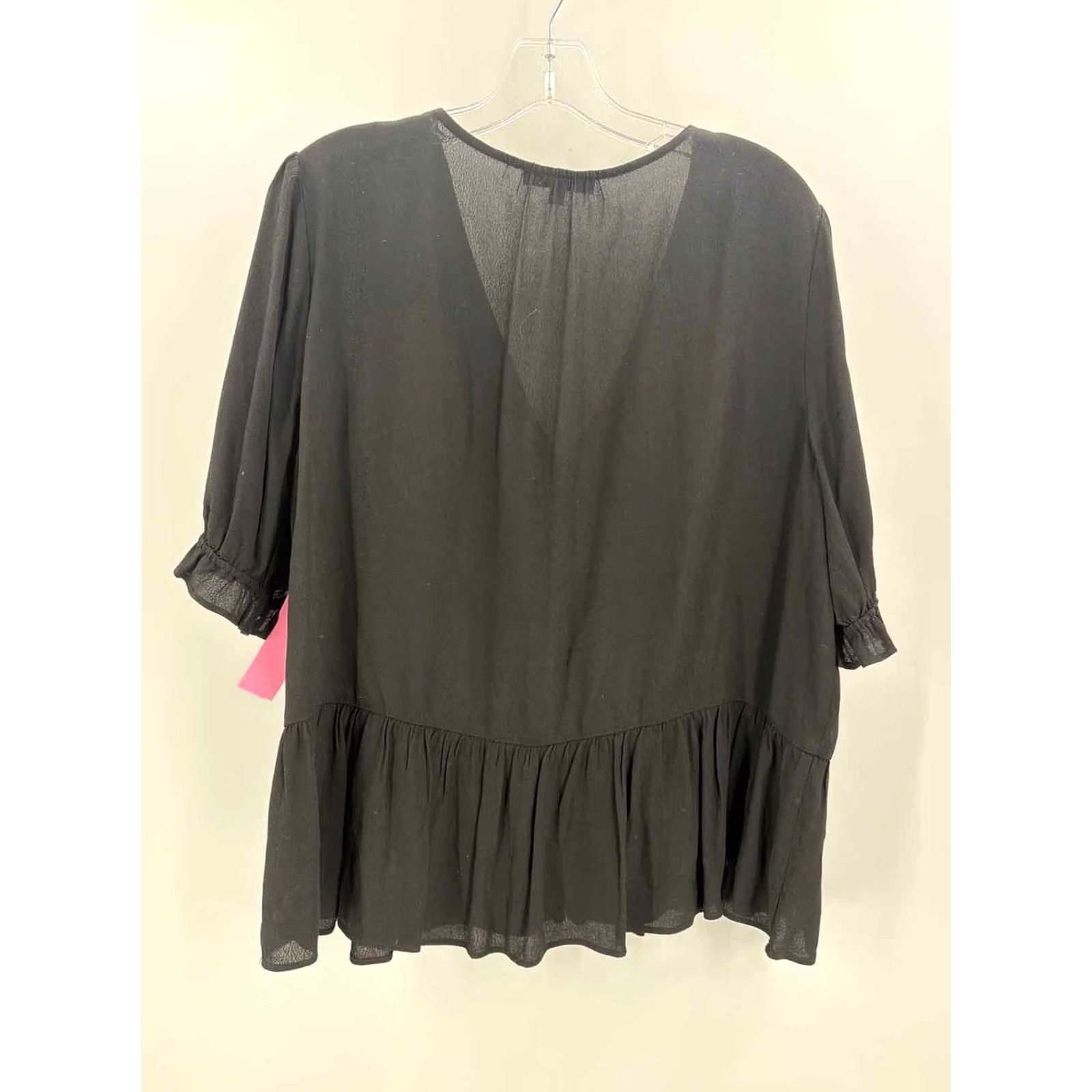 Madewell Madewell Blouse Black Large Size L / US 10 / IT 46 - 3 Thumbnail