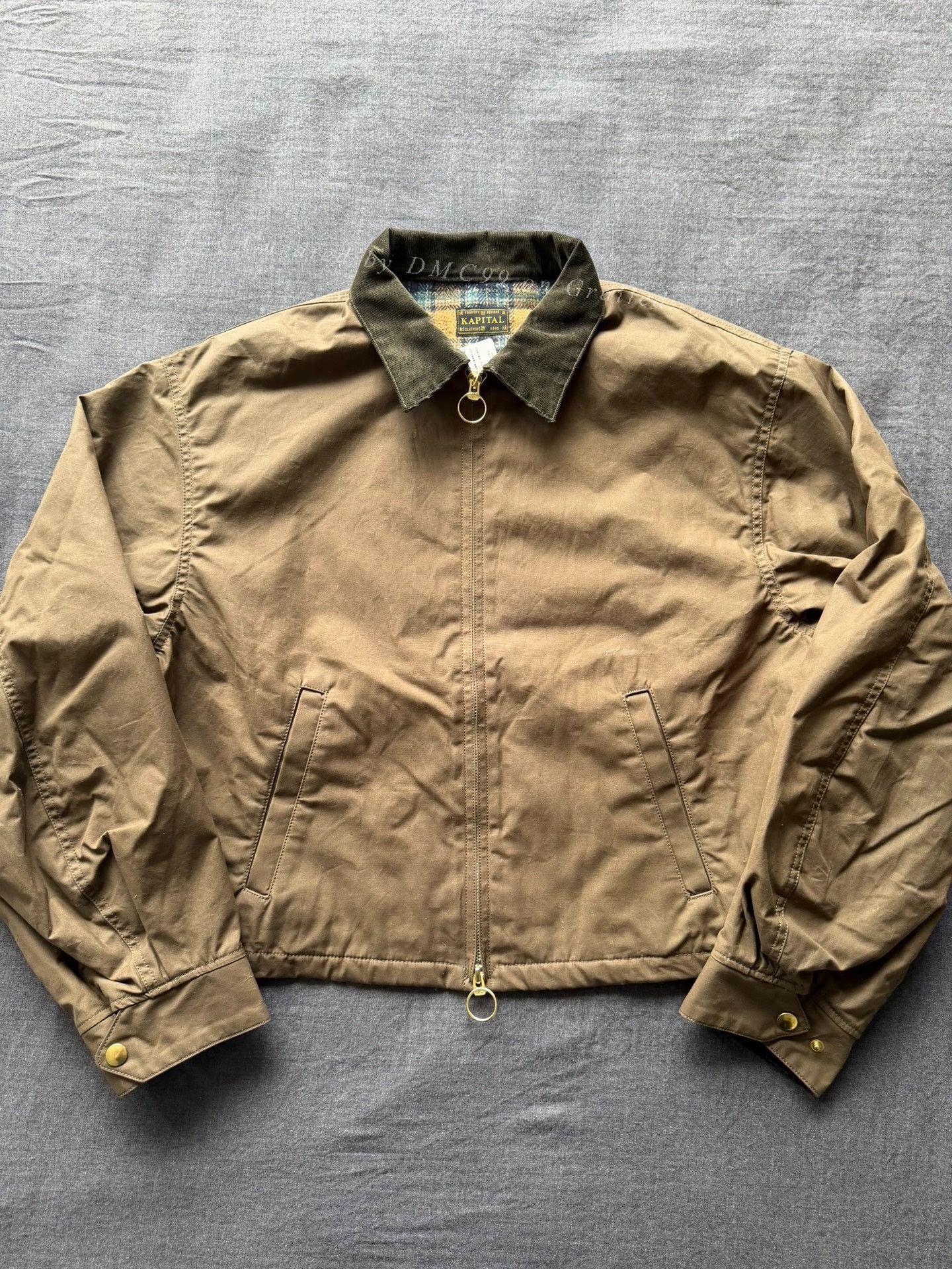 Kapital Kapital Waxed Double-Sided Short Jacket Size US L / EU 52-54 / 3 - 1 Thumbnail