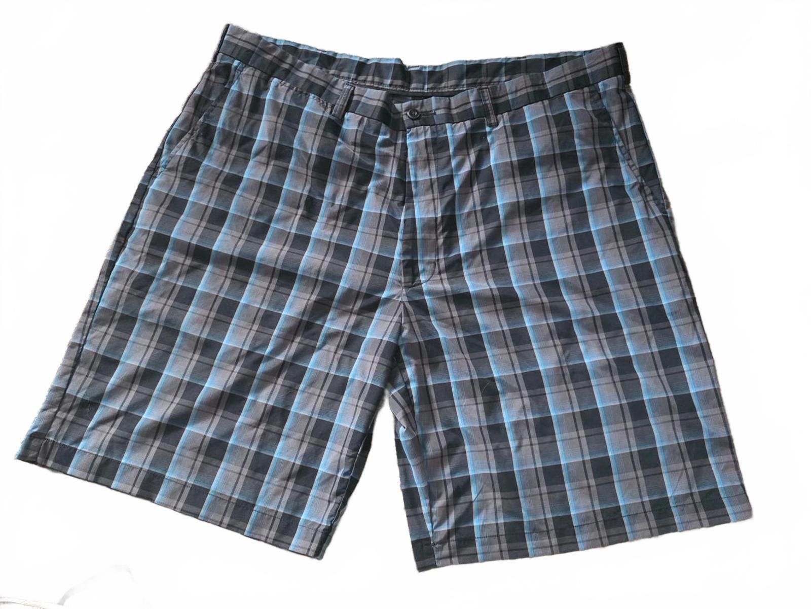 Other Ben Hogan Performance Golf Shorts Mens 40 Plaid Gray Blue Size US 40 / EU 56 - 1 Thumbnail