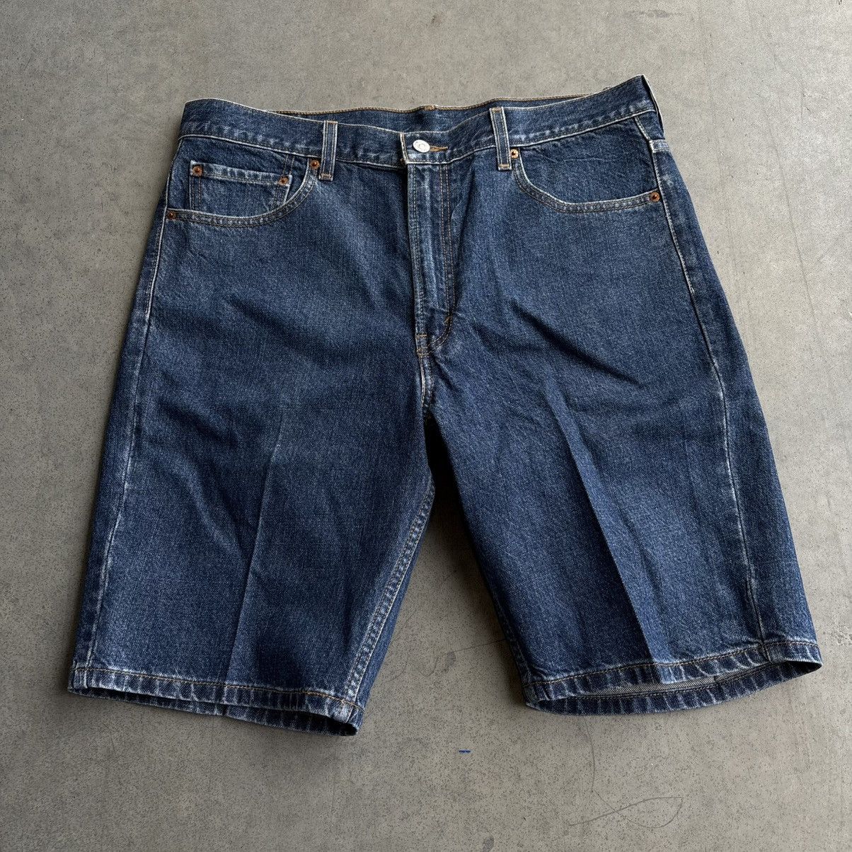 Levi's × Vintage Vintage Y2K Levi's Streetwear Baggy Jean Shorts 36 505 style Size US 36 / EU 52 - 6 Thumbnail