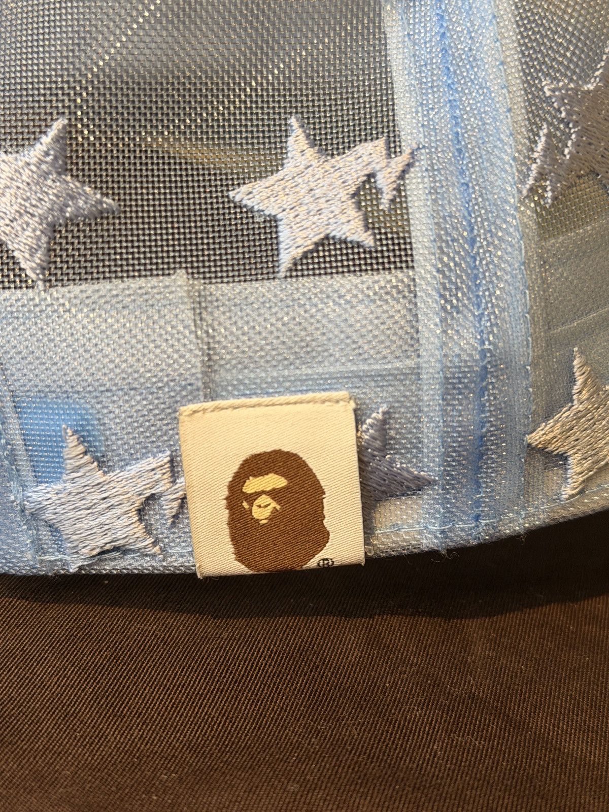 Bape New Bape Sta Mesh Cap Light Blue Mens 1i20-180-003 Size ONE SIZE - 5 Thumbnail