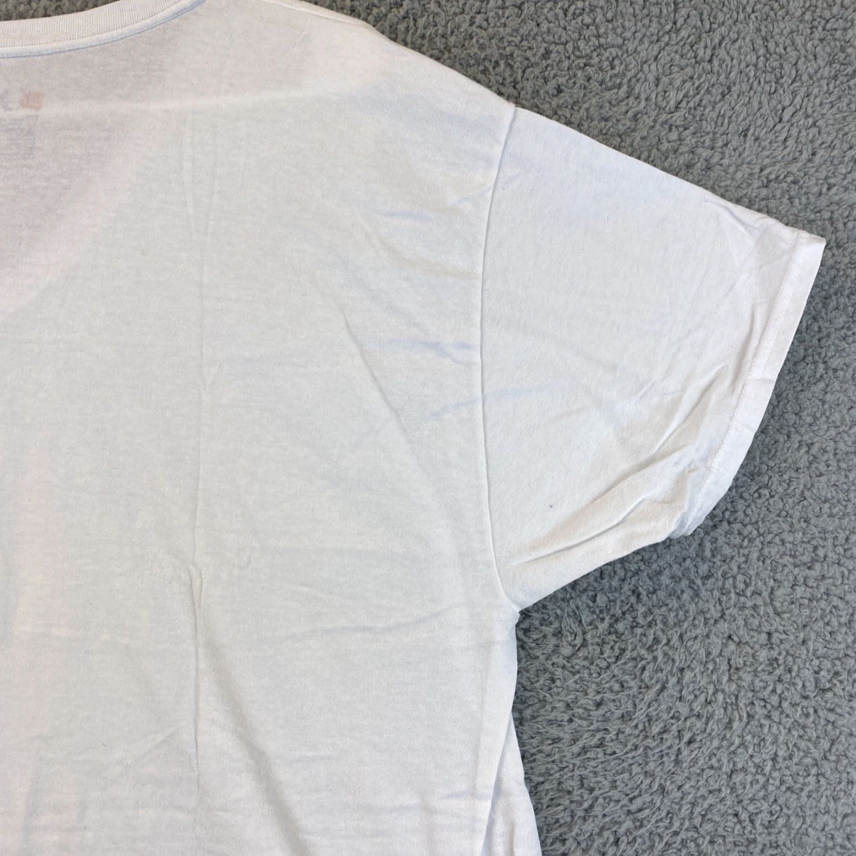 Hanes Hanes Men's T-Shirt Short Sleeve V-Neck White XL Regular Fit 43-25 Vintage? No Size US XL / EU 56 / 4 - 7 Thumbnail