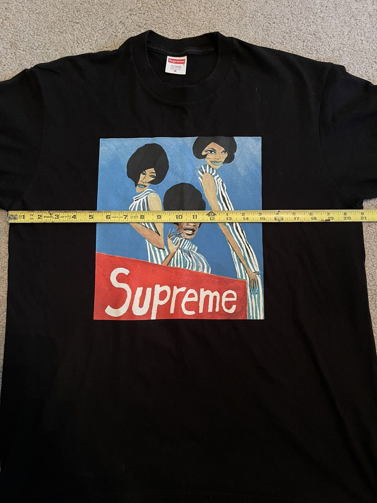 Supreme Supreme “The Supremes” tee Size US M / EU 48-50 / 2 - 3 Thumbnail