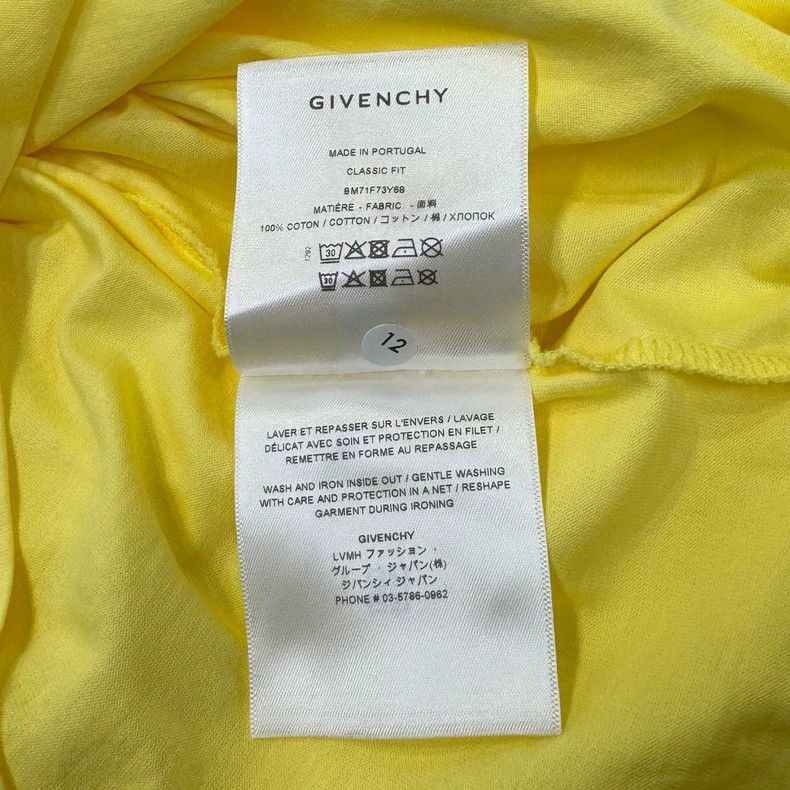 Givenchy Givenchy Small Logo Yellow Hoodie Size US M / EU 48-50 / 2 - 5 Thumbnail